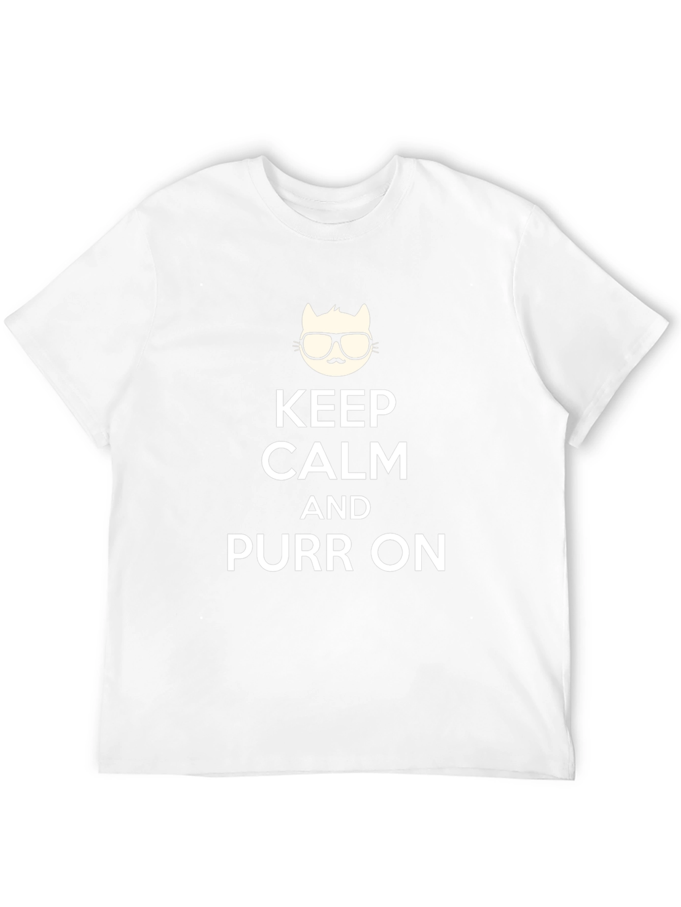 Keep Calm and Purr On T-Shirt