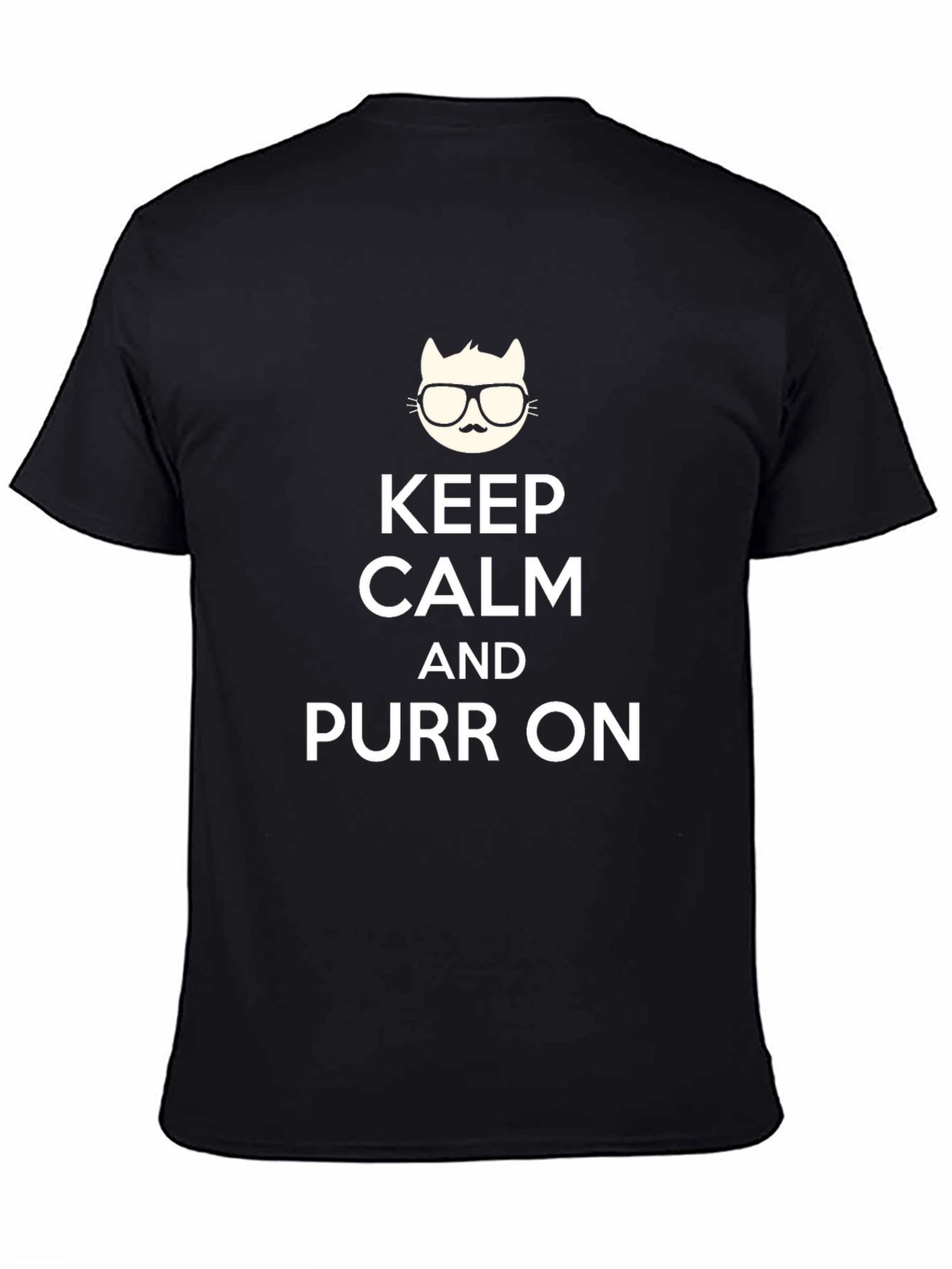 Keep Calm and Purr On T-Shirt