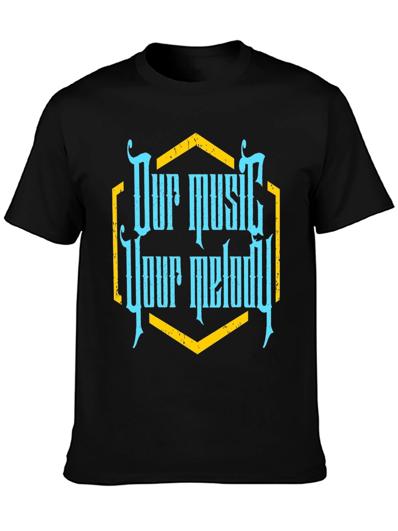 Our Music Your Melody Graphic Tee - Black