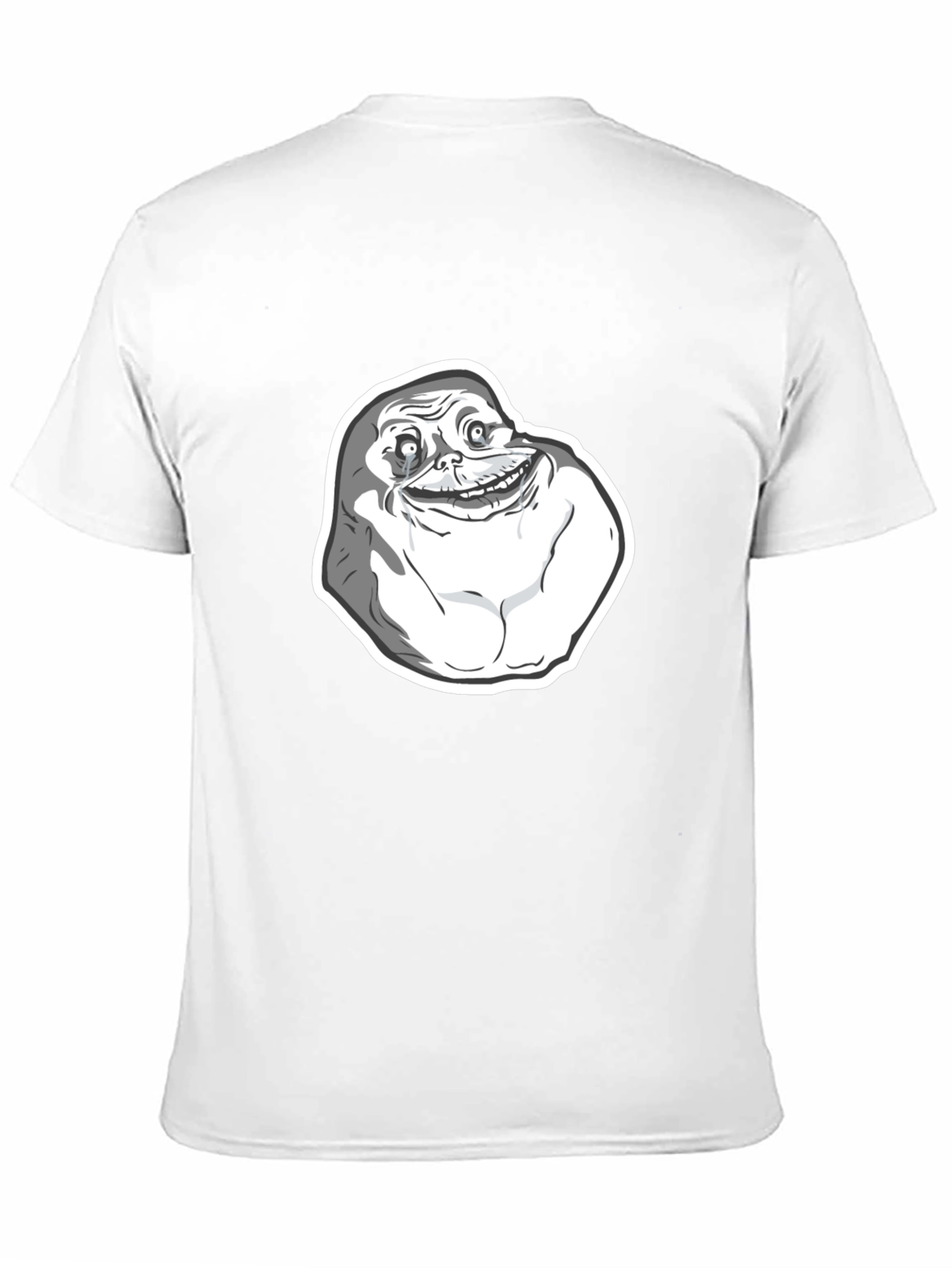 Forever Alone Meme Graphic T-Shirt