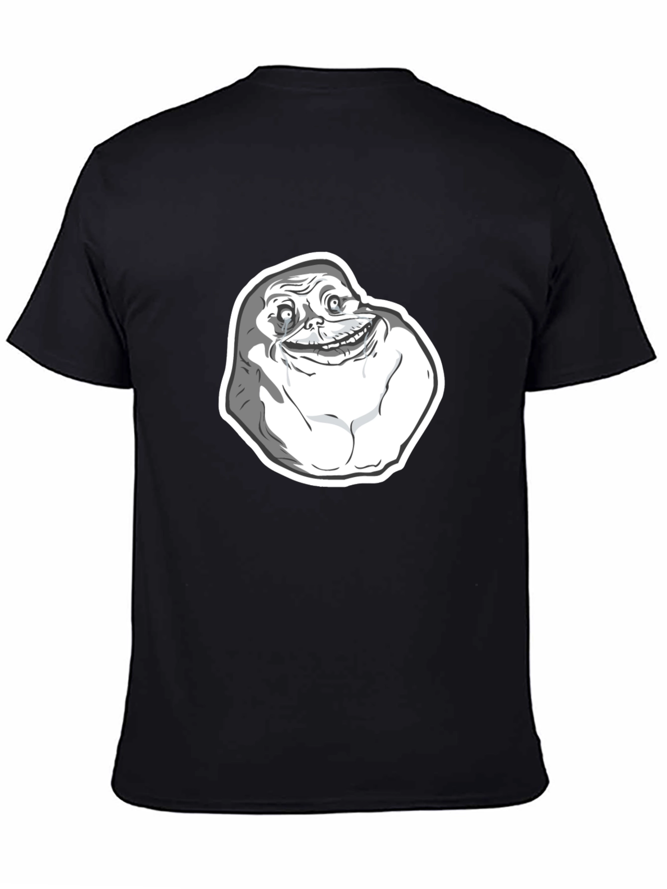 Forever Alone Meme Graphic T-Shirt