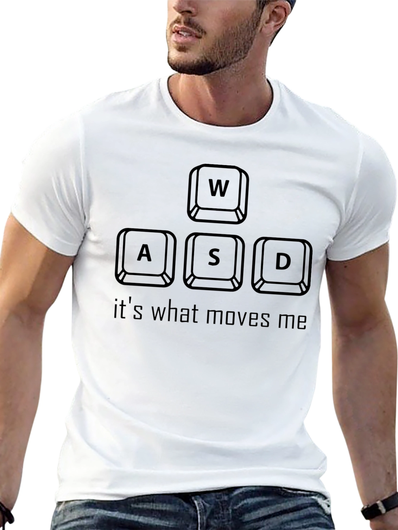 Gamer Keys Graphic Tee - Moves Me