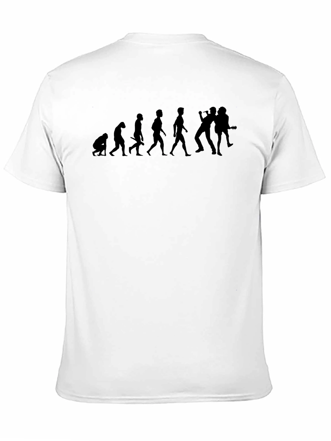 Evolution of Rock T-Shirt - Funny Band Tee