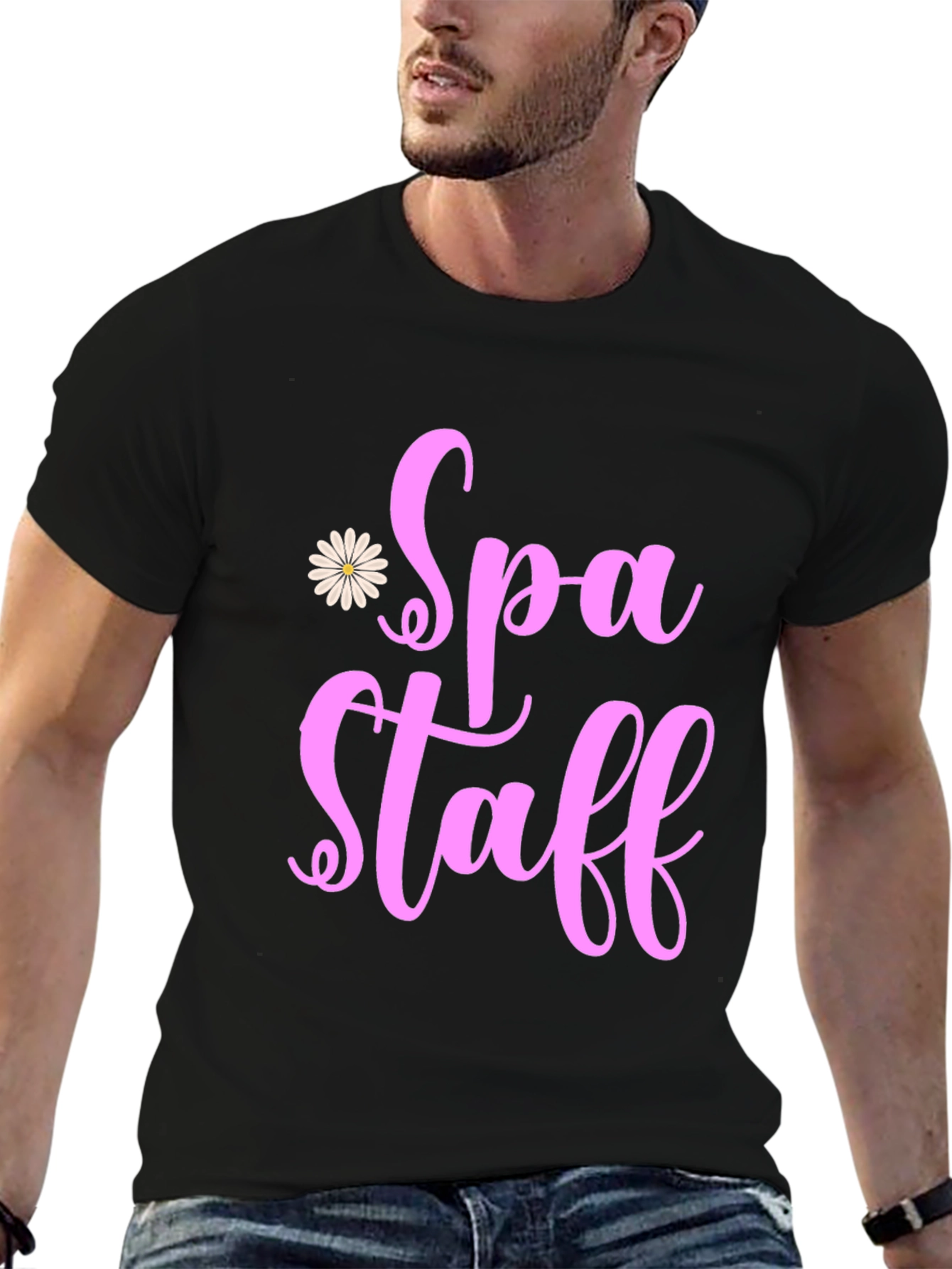 Spa Staff Graphic T-Shirt - Stylish & Comfy