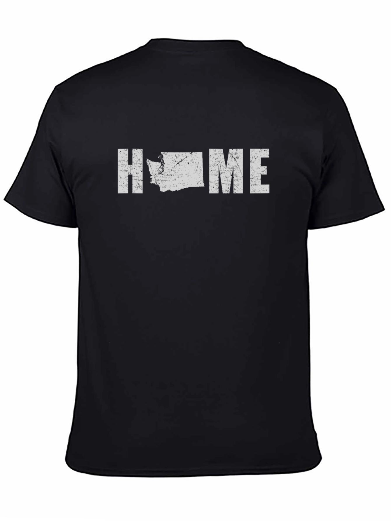 Washington State Home T-Shirt - Black