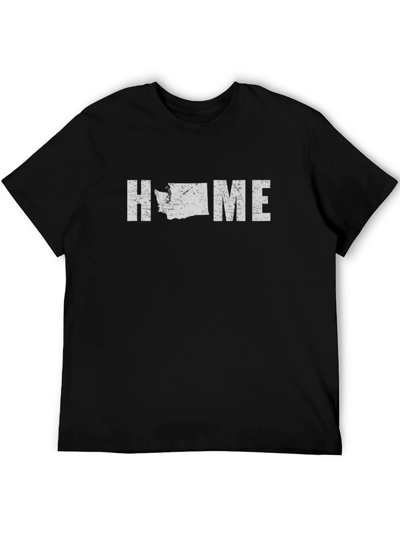 Washington State Home T-Shirt - Black