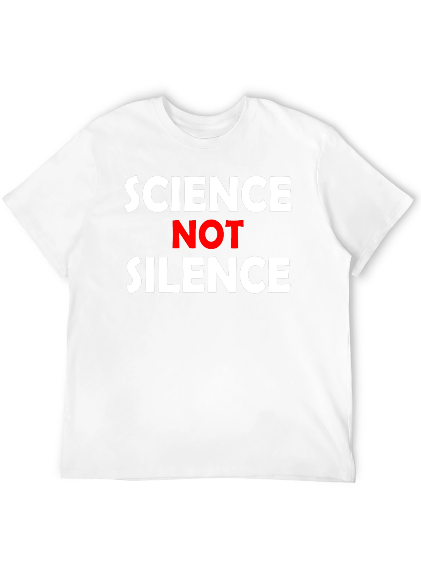 Science Not Silence Graphic Tee