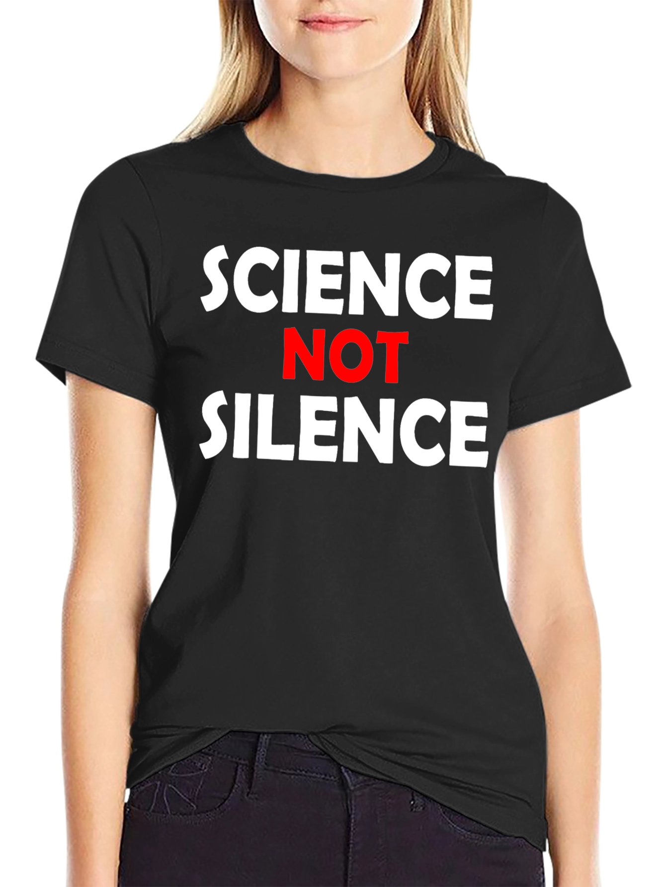 Science Not Silence Graphic Tee