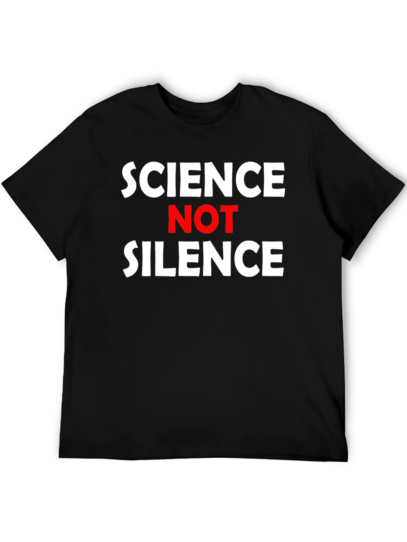 Science Not Silence Graphic Tee