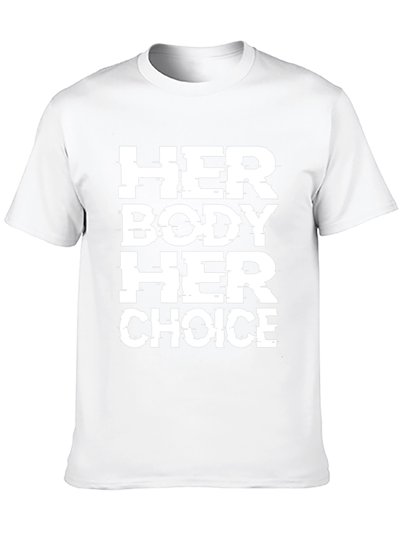 Her Body Her Choice Graphic Tee - Black
