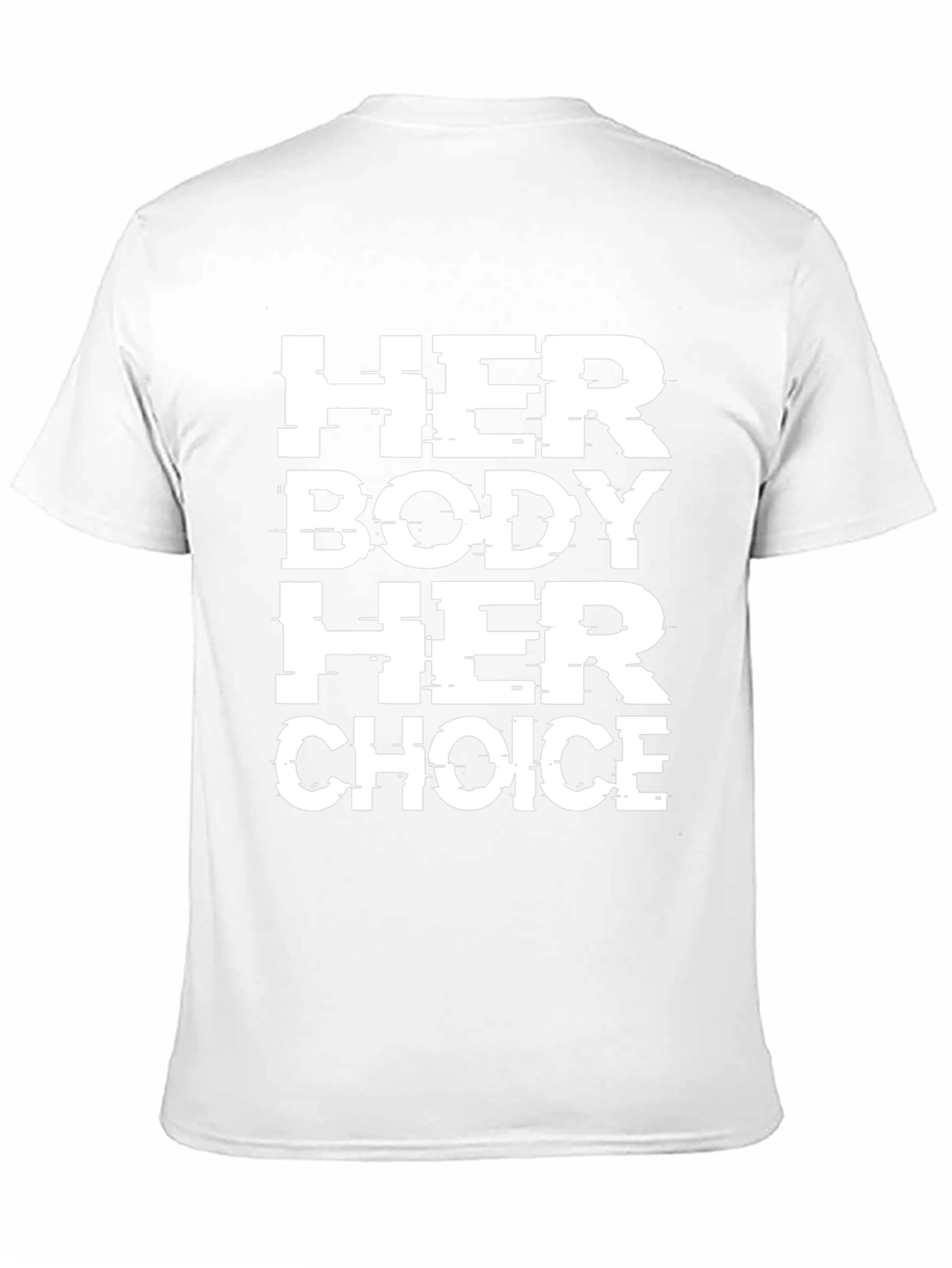 Her Body Her Choice Graphic Tee - Black