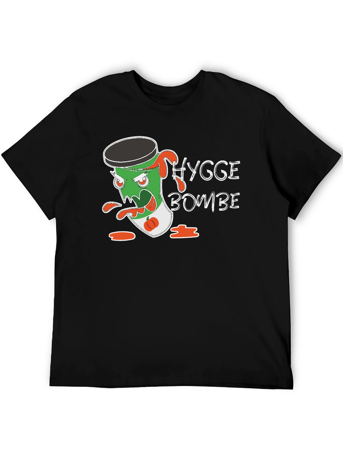 Hygge Bombe T-Shirt - Black Graphic Tee
