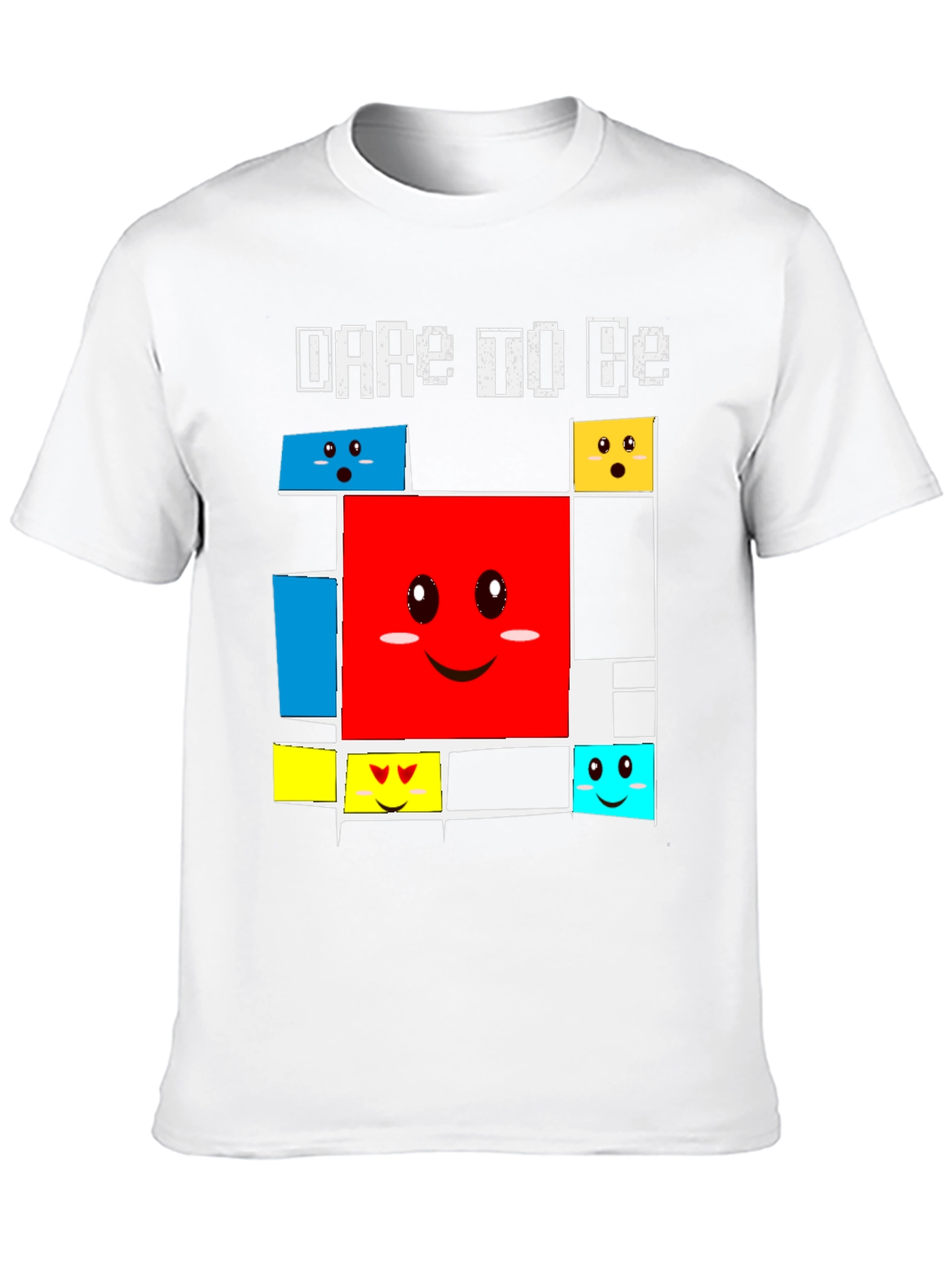 Dare To Be Square T-Shirt Black