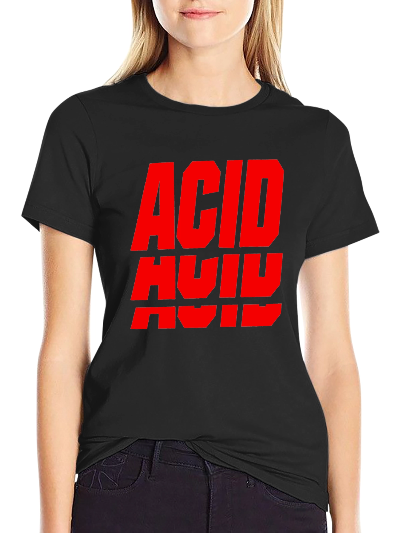 Acid House Rave Black T-Shirt
