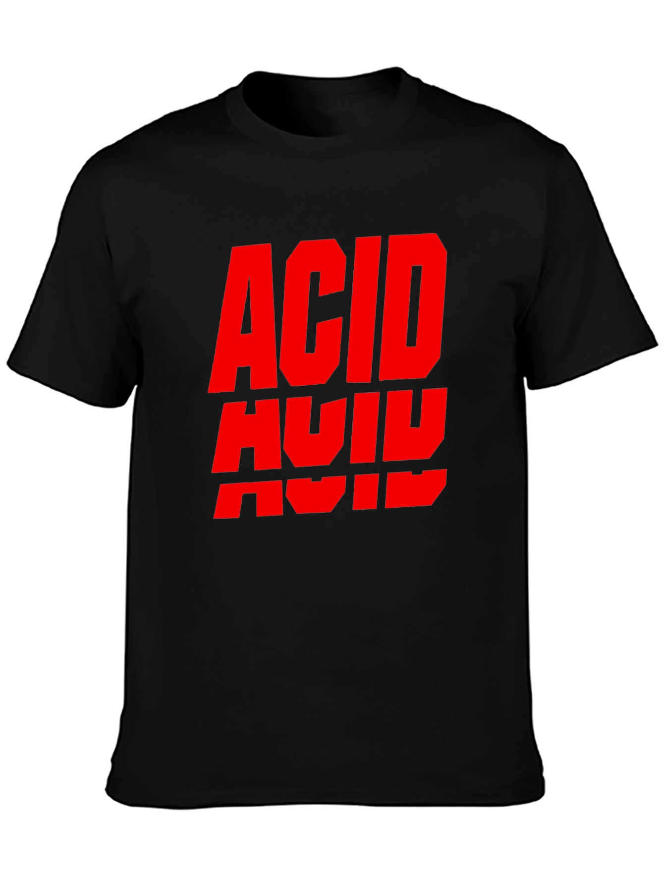 Acid House Rave Black T-Shirt