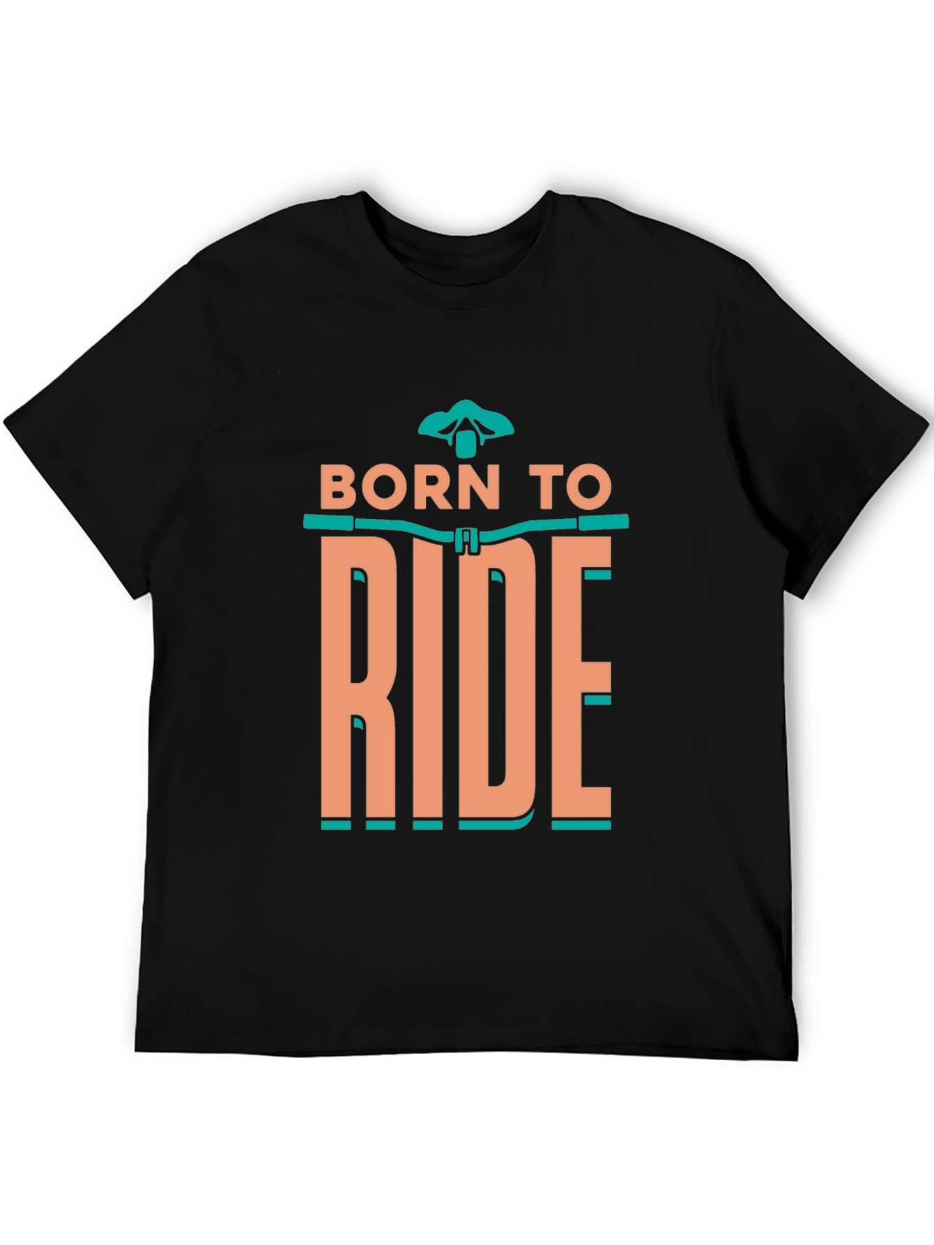 Born to Ride Black Graphic Tee