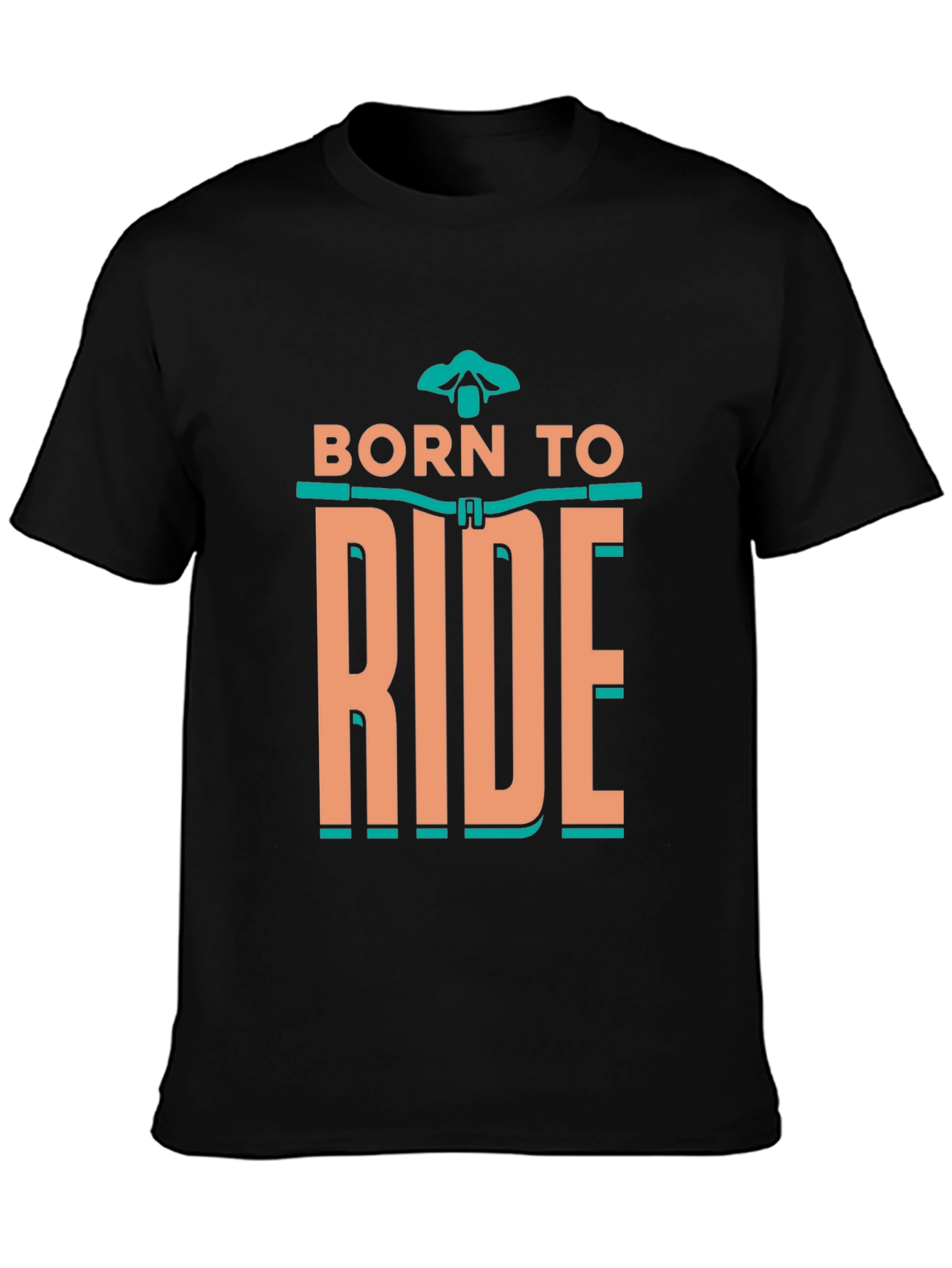 Born to Ride Black Graphic Tee