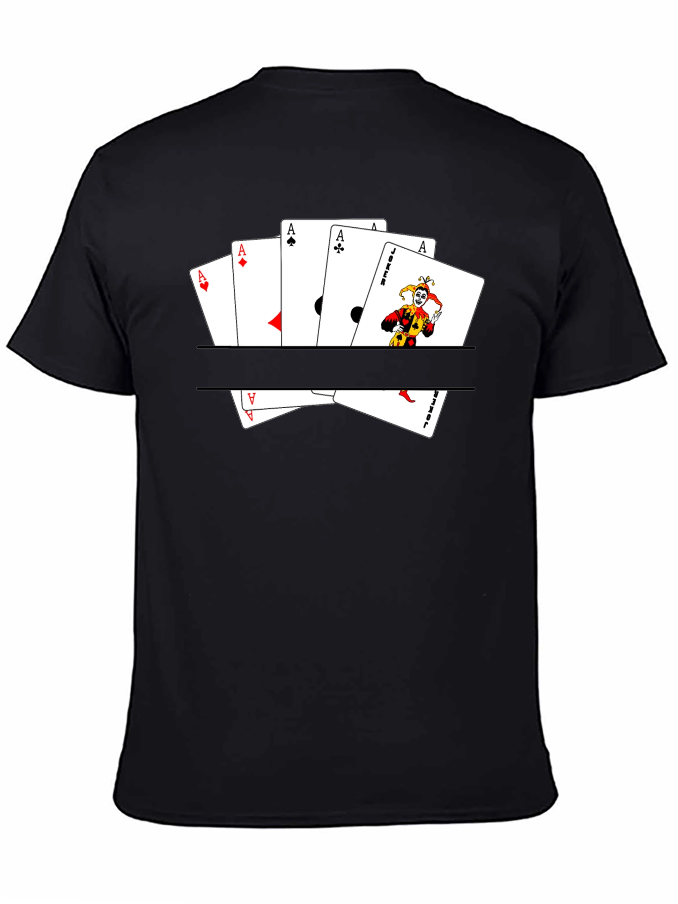Ace & Joker Card T-Shirt - Mens Graphic Tee