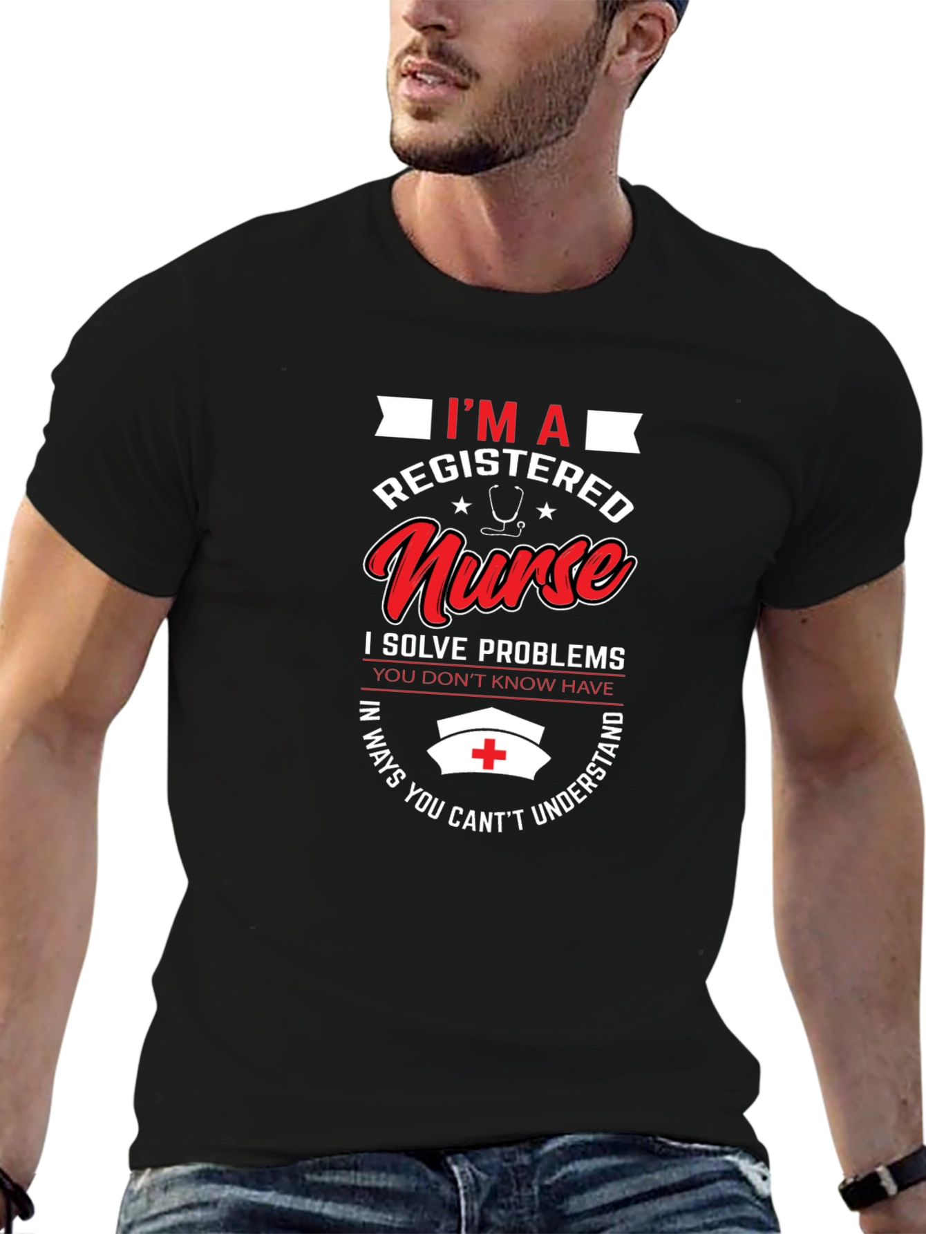 Registered Nurse T-Shirt - Problem Solver Apparel