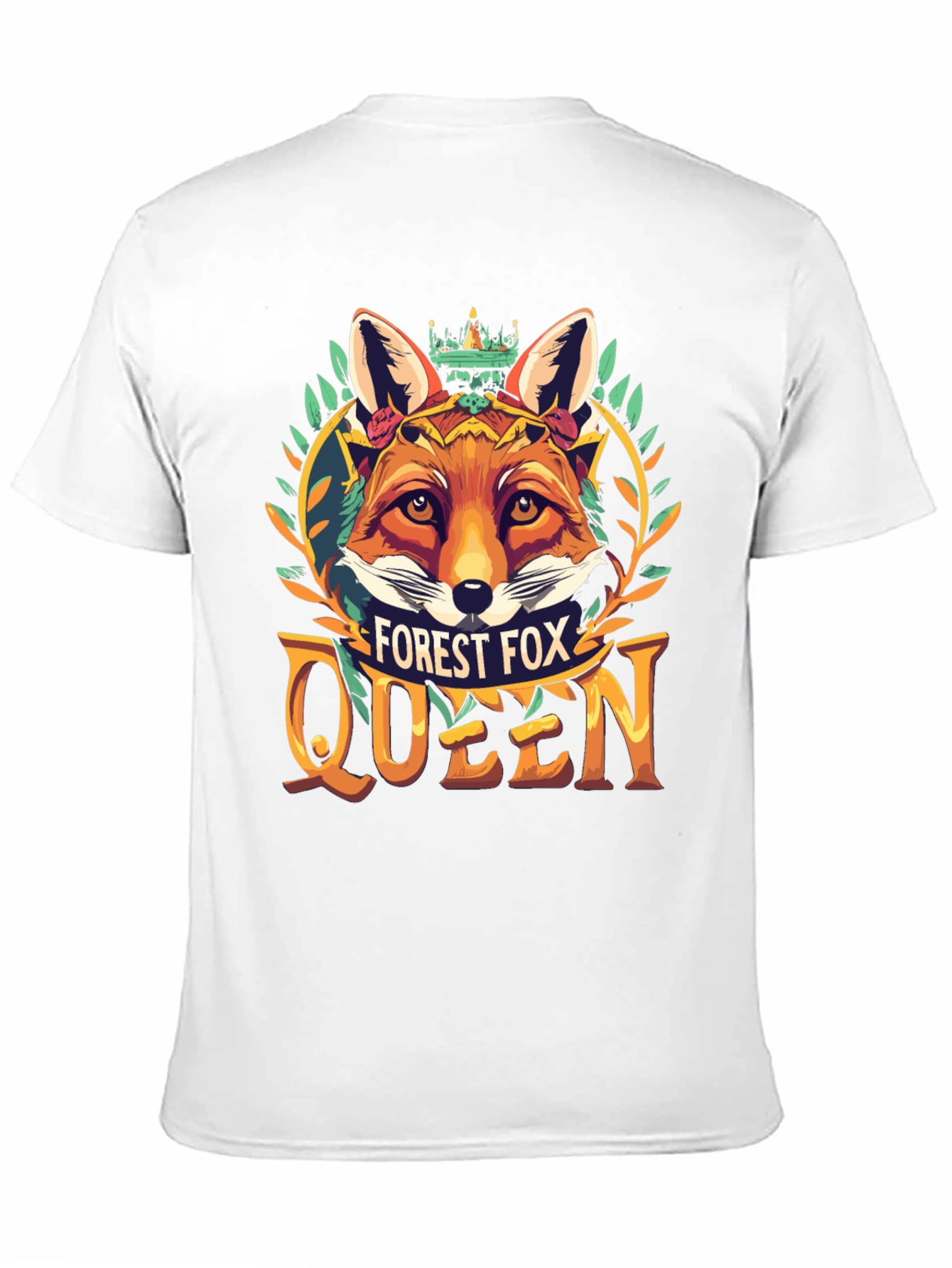 Forest Fox Queen Graphic Tee