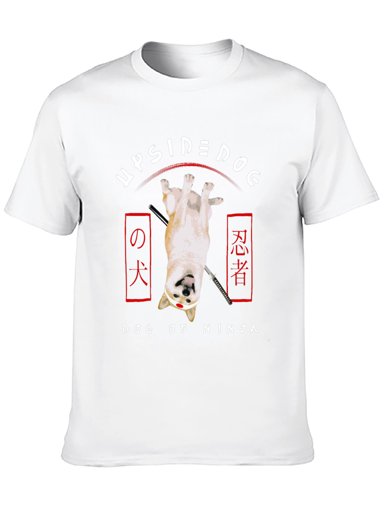 Upside Down Dog of Ninja T-Shirt