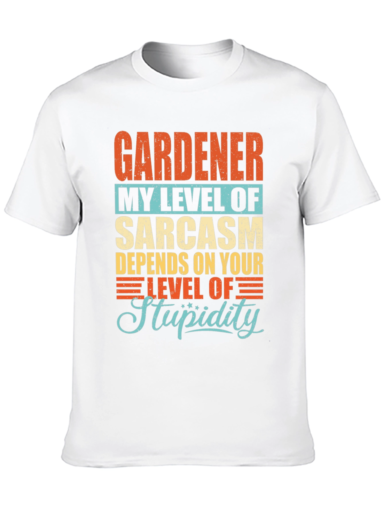 Gardener Sarcasm Level Graphic Tee