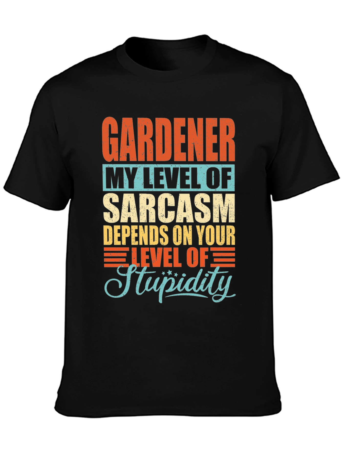 Gardener Sarcasm Level Graphic Tee