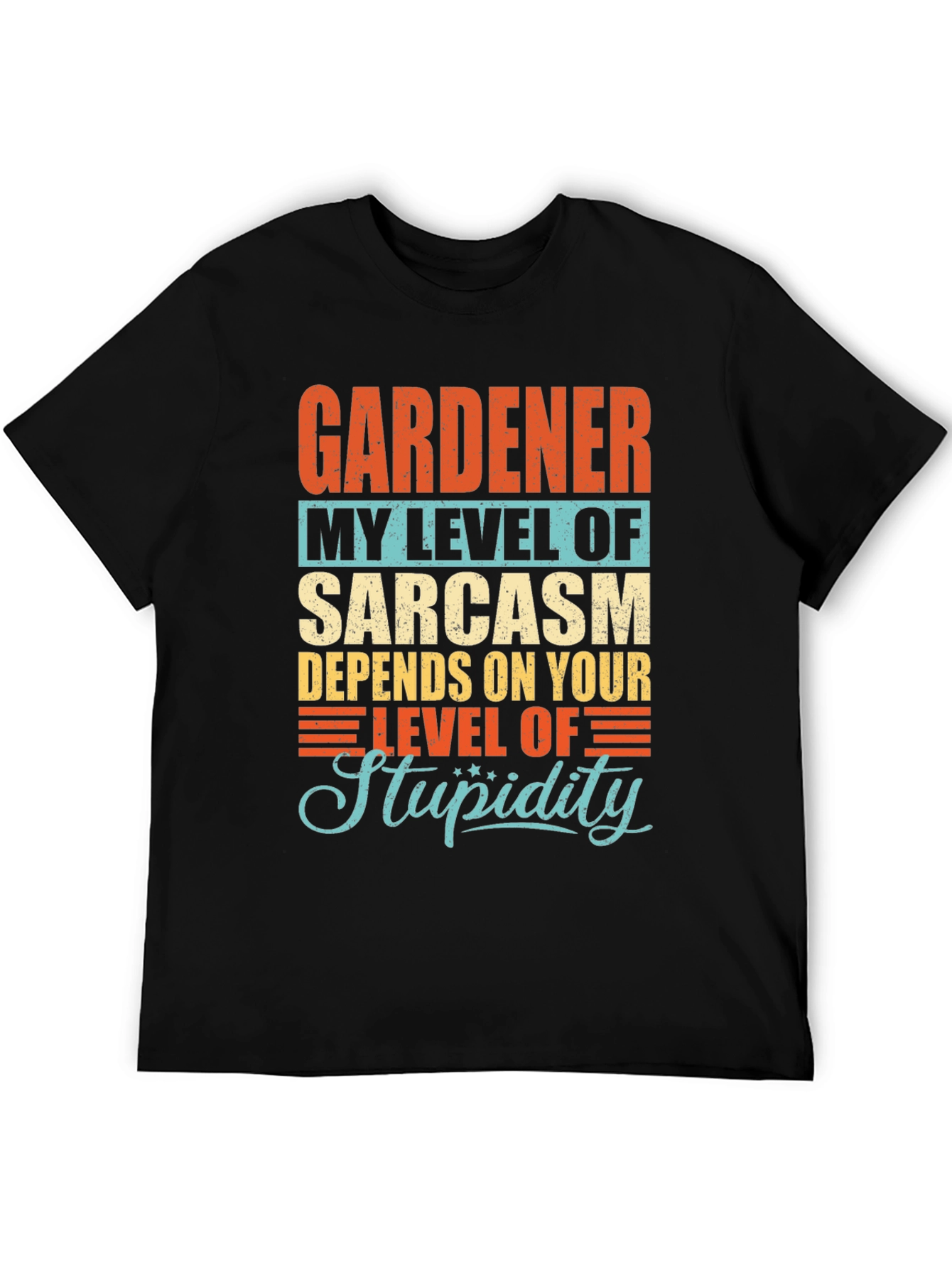 Gardener Sarcasm Level Graphic Tee