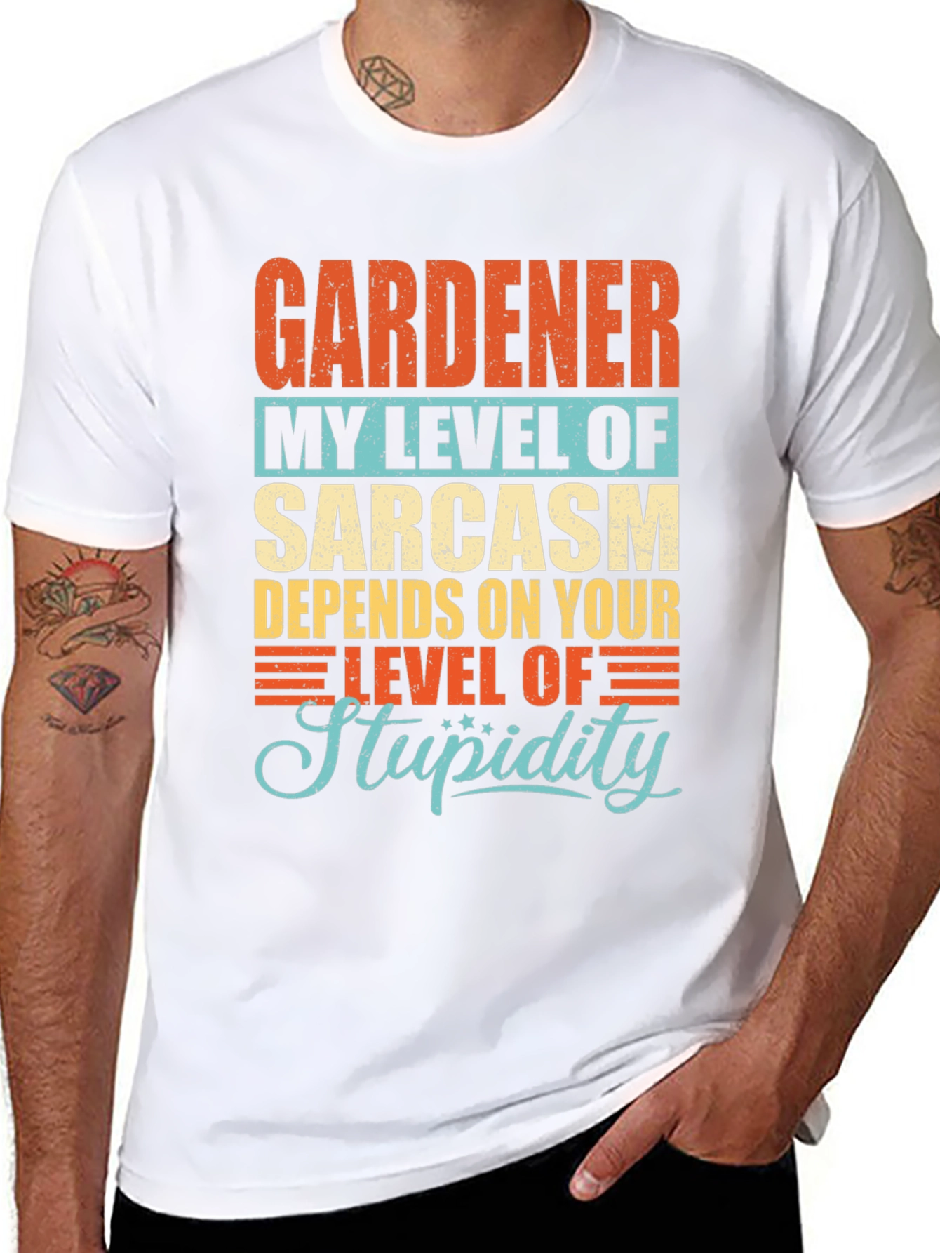 Gardener Sarcasm Level Graphic Tee