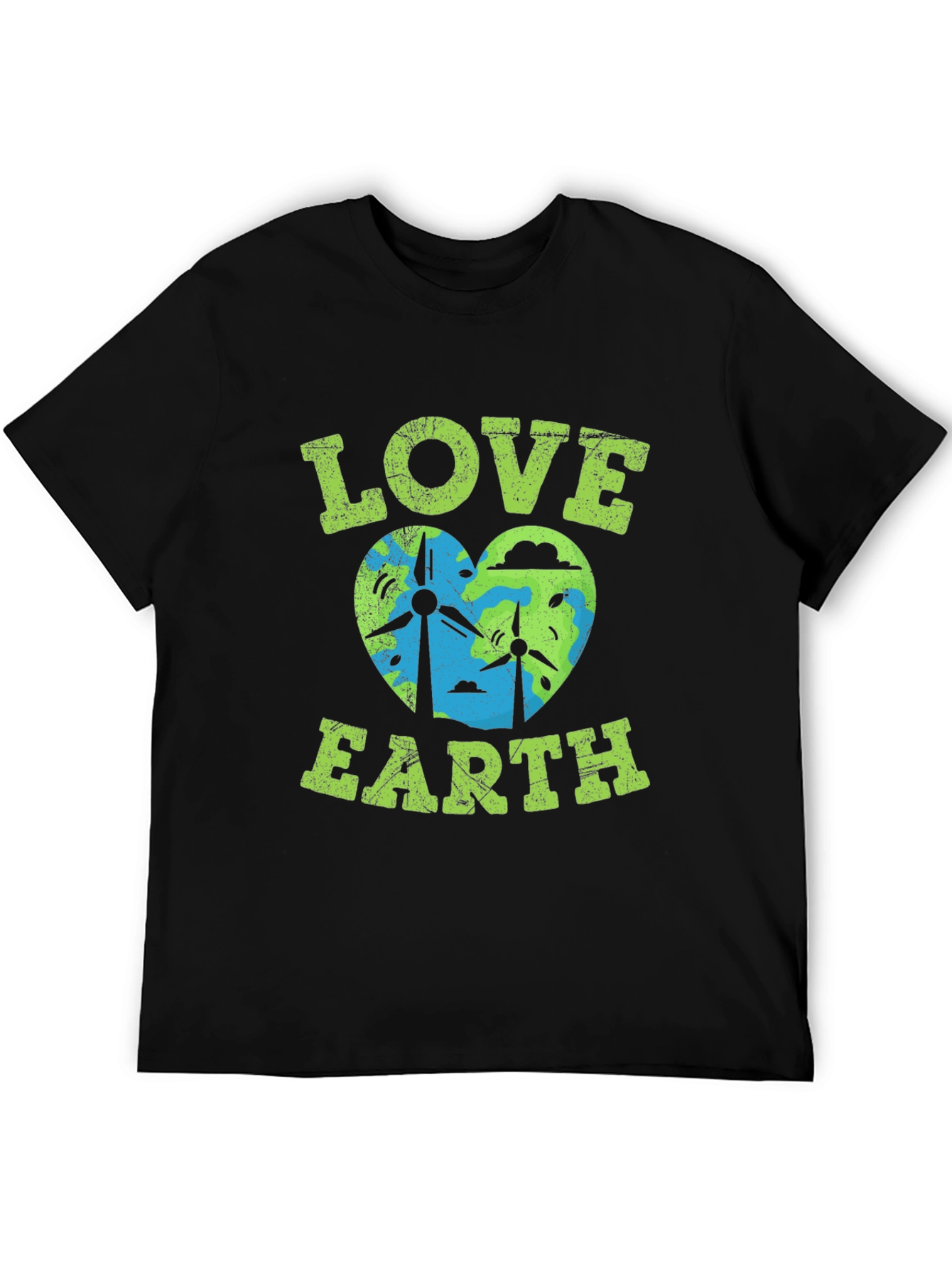 Love Earth Graphic Tee - Eco-Friendly Design