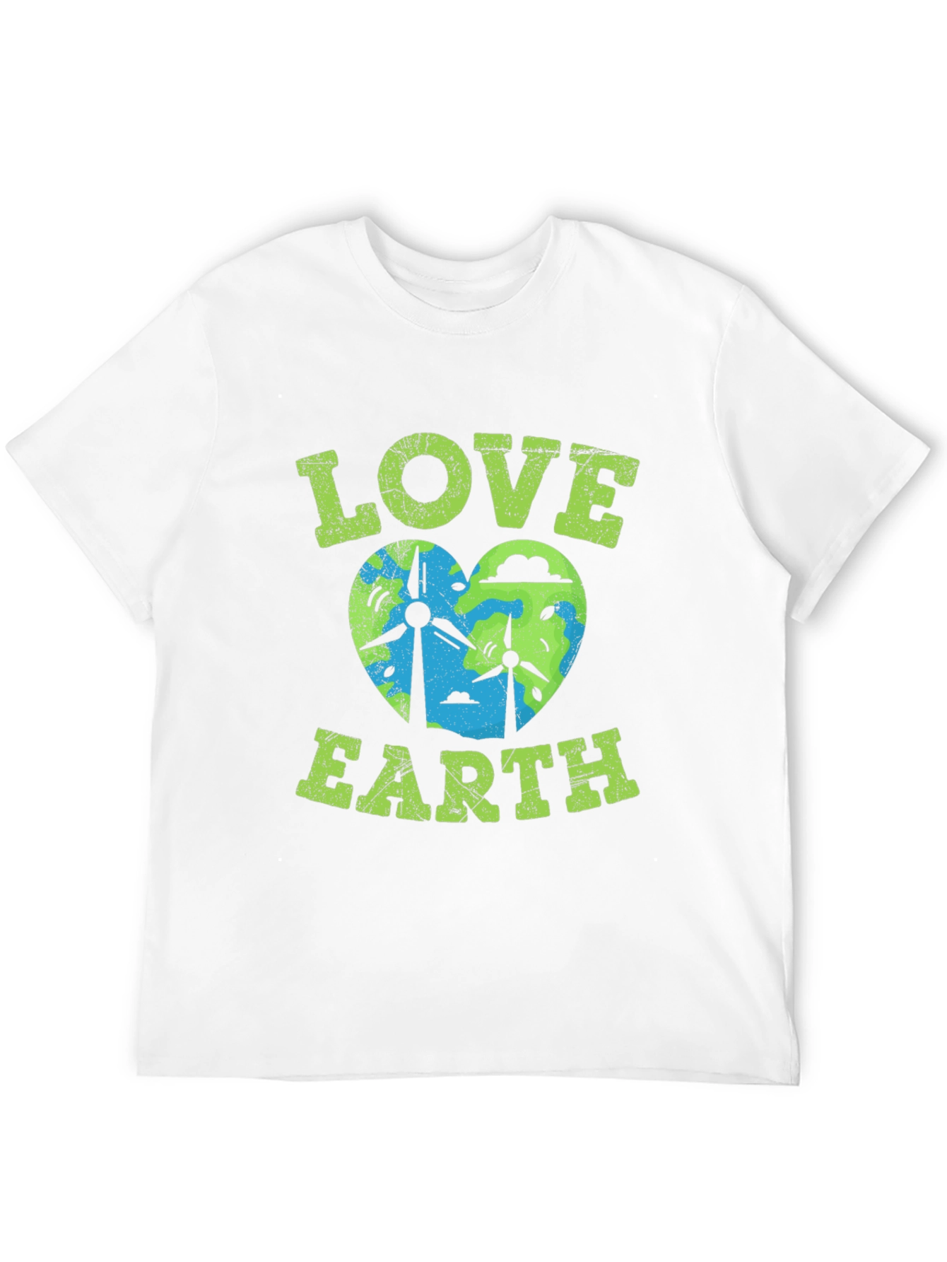 Love Earth Graphic Tee - Eco-Friendly Design