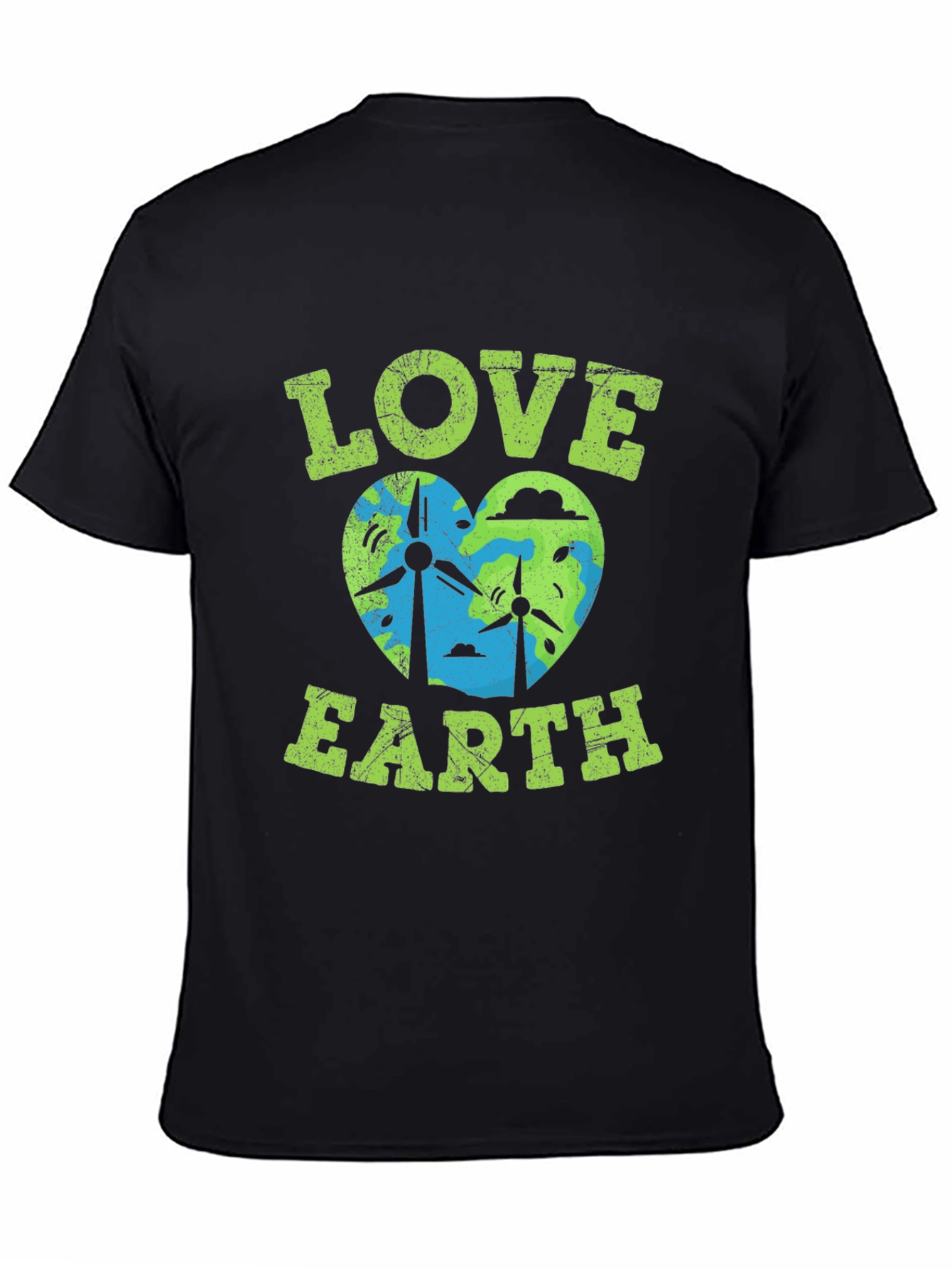 Love Earth Graphic Tee - Eco-Friendly Design