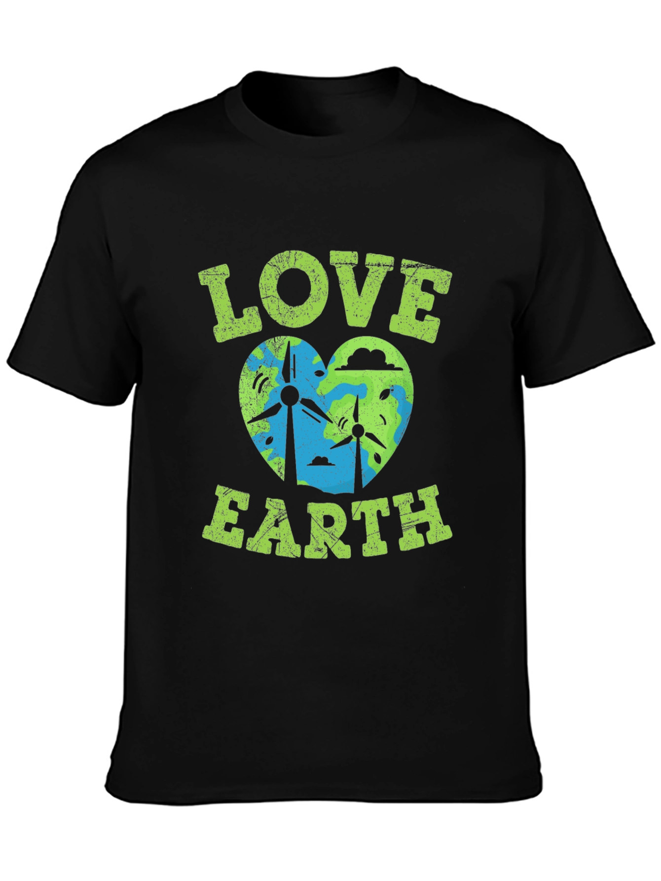 Love Earth Graphic Tee - Eco-Friendly Design