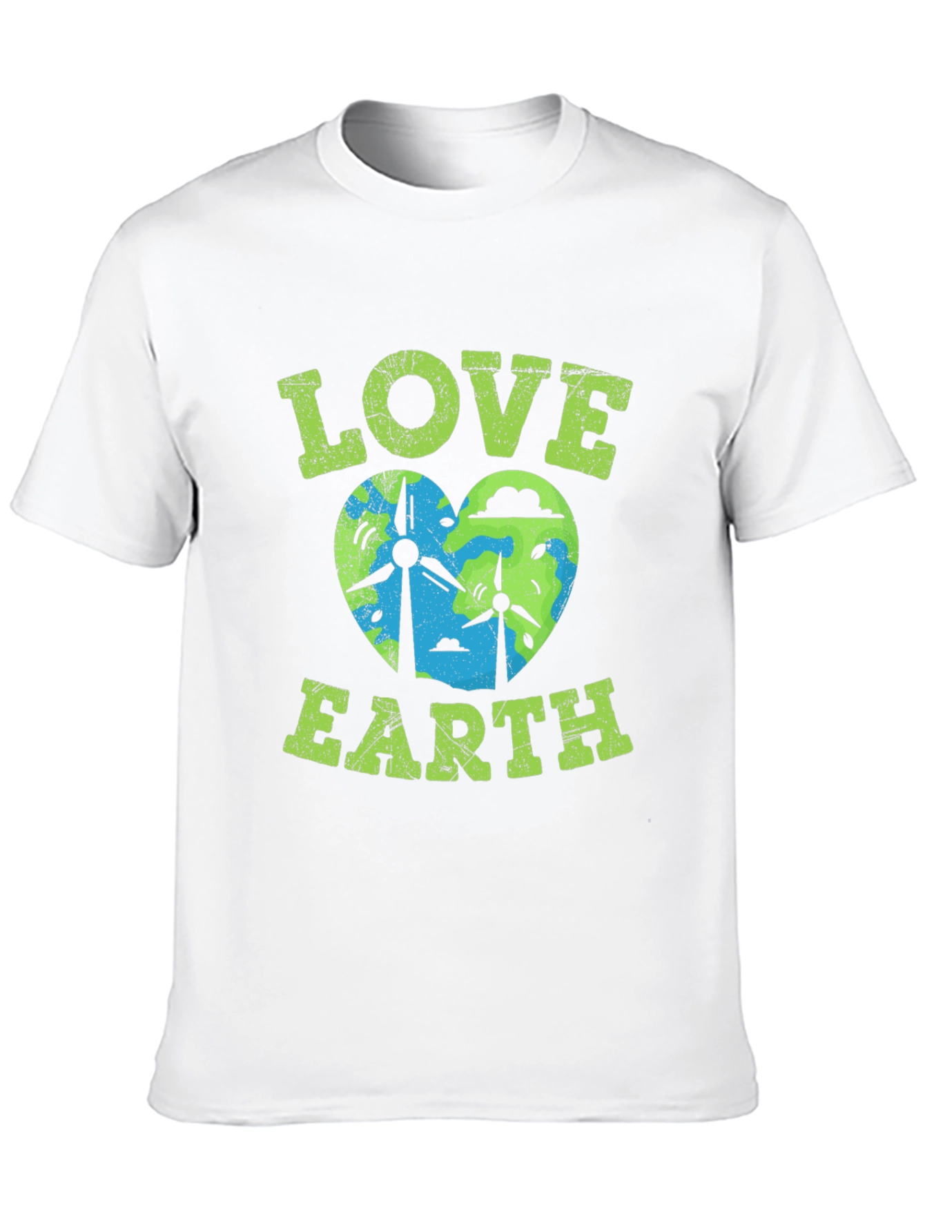 Love Earth Graphic Tee - Eco-Friendly Design