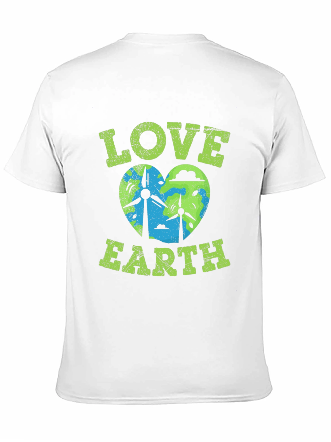 Love Earth Graphic Tee - Eco-Friendly Design