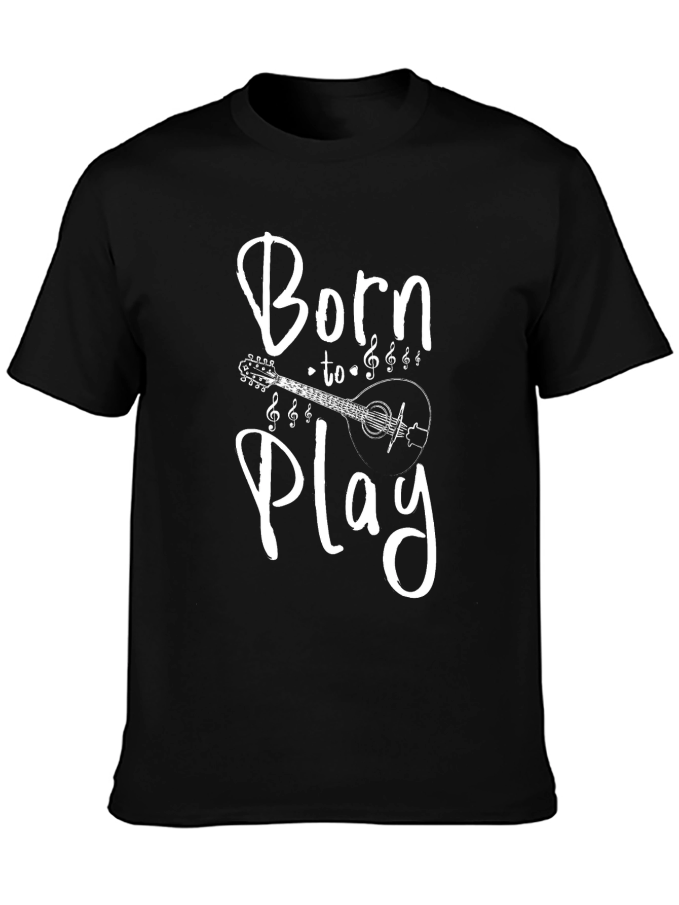 Born to Play Mandolin Graphic T-Shirt