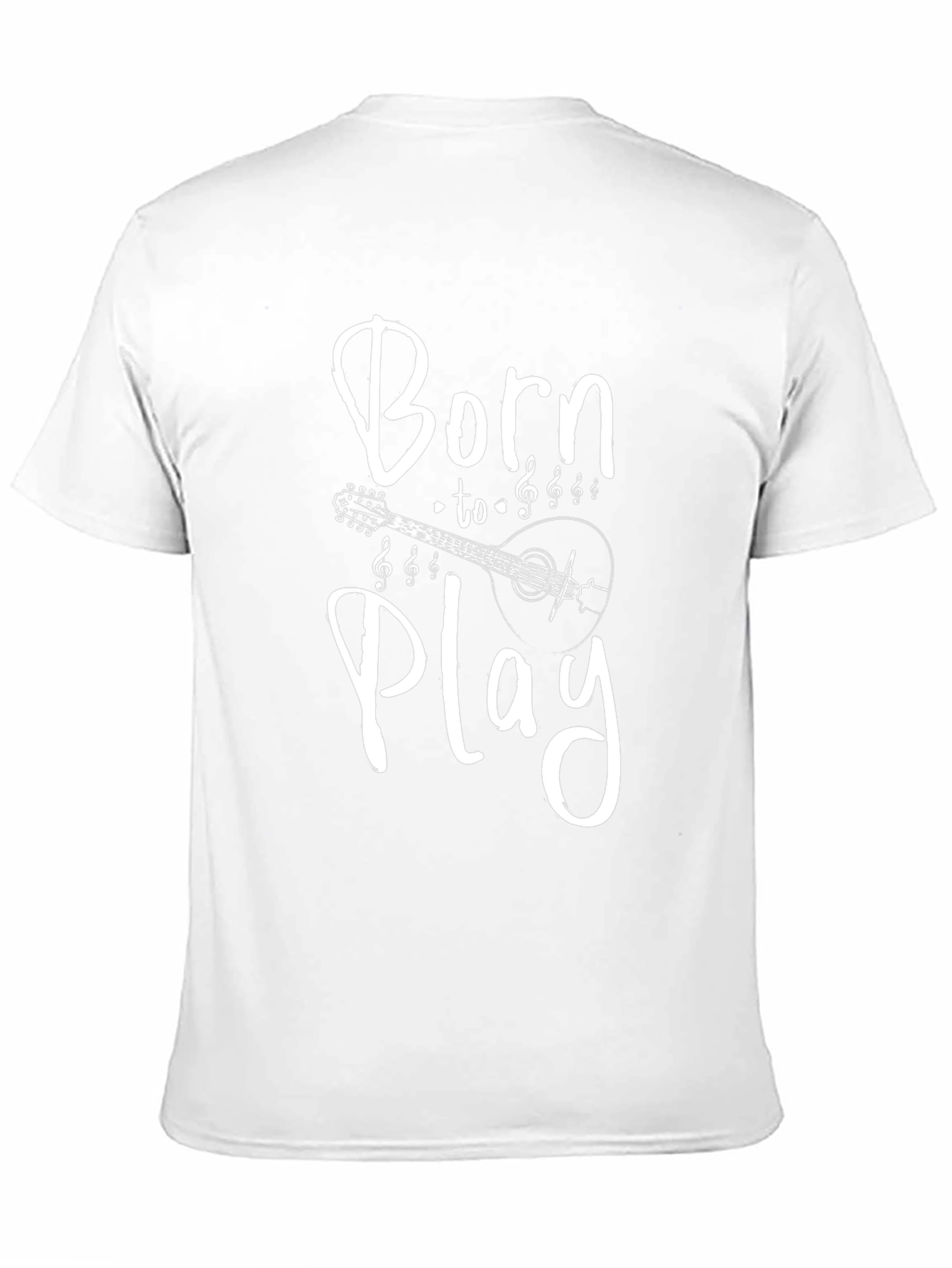 Born to Play Mandolin Graphic T-Shirt