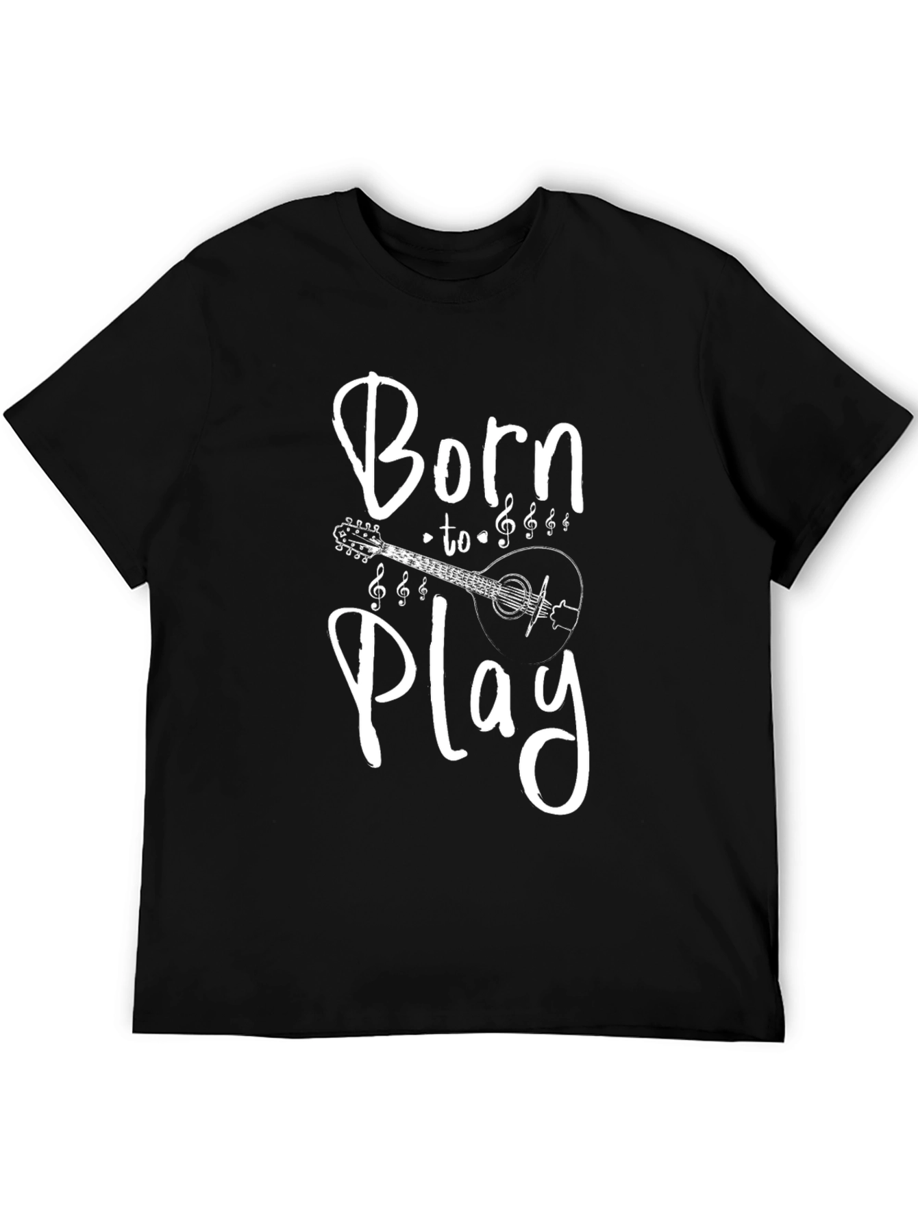 Born to Play Mandolin Graphic T-Shirt
