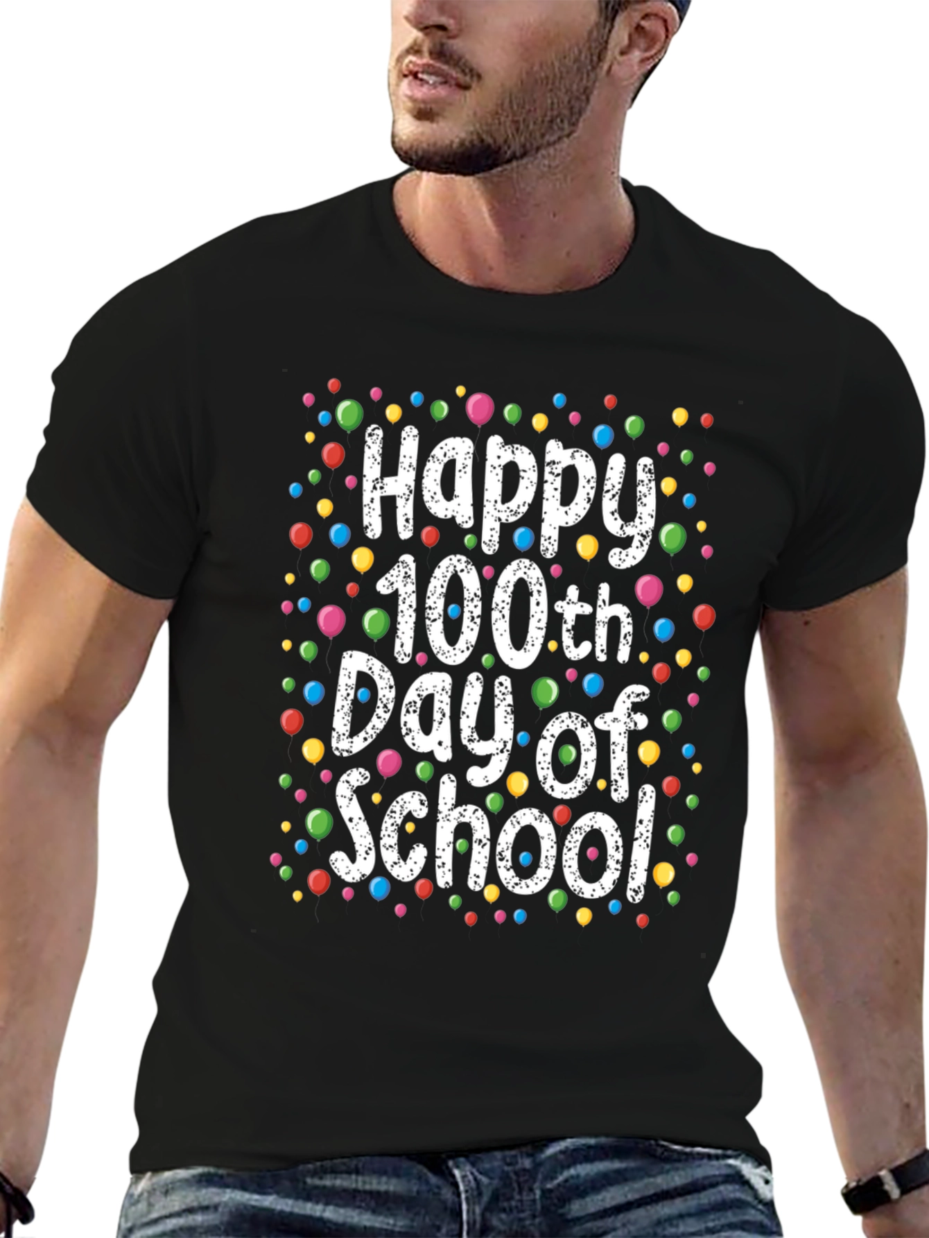 Happy 100th Day of School T-Shirt - Unisex