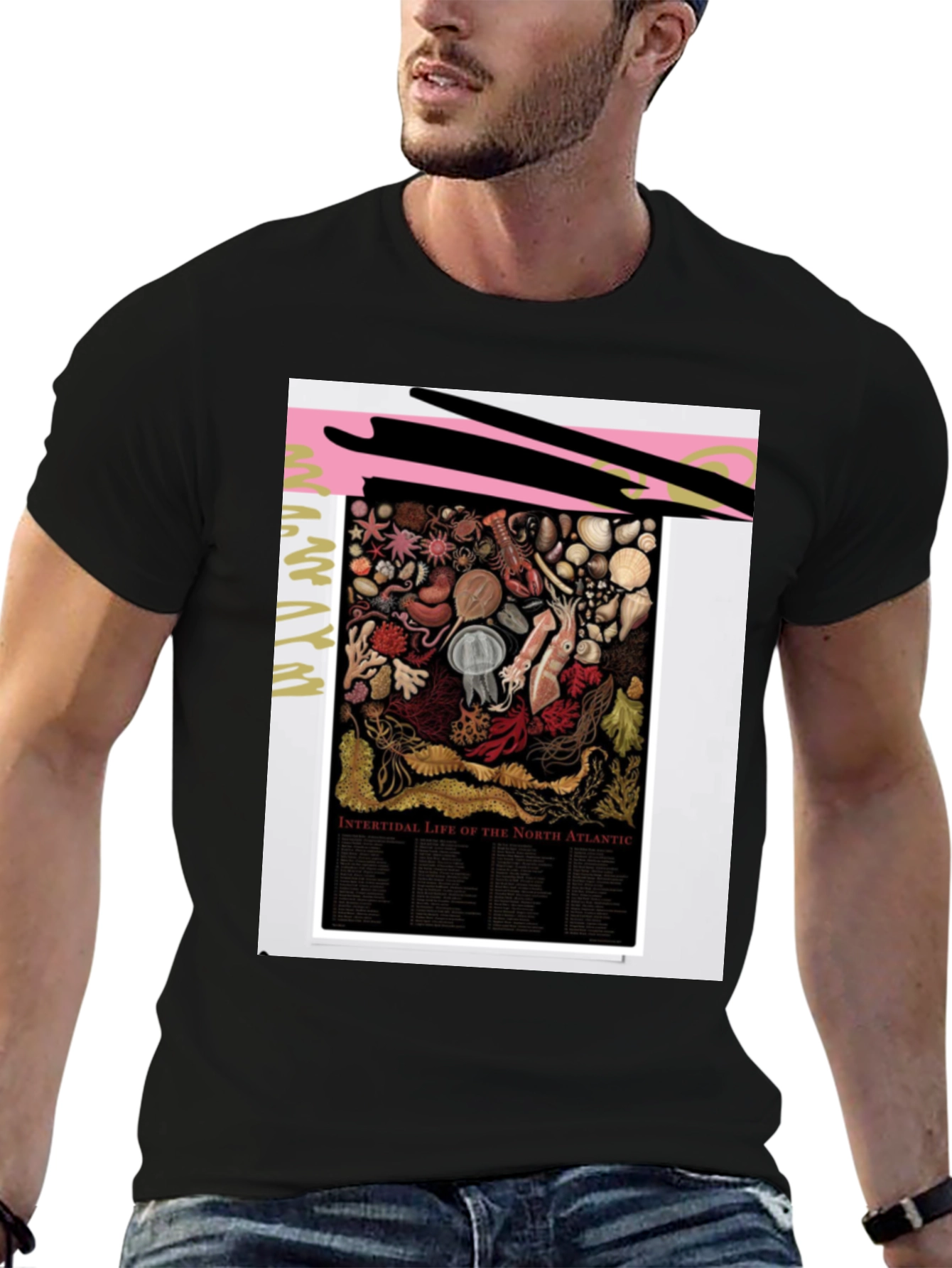Intertidal Life of North Atlantic Graphic Tee