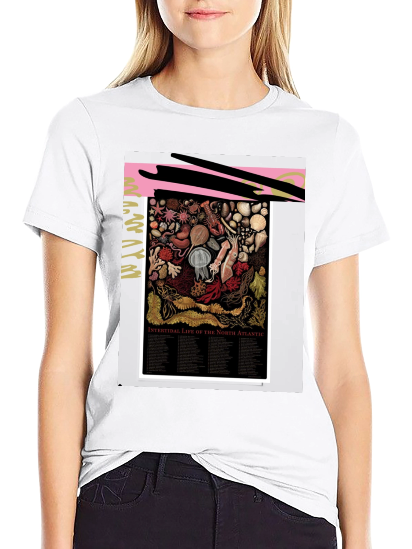 Intertidal Life of North Atlantic Graphic Tee