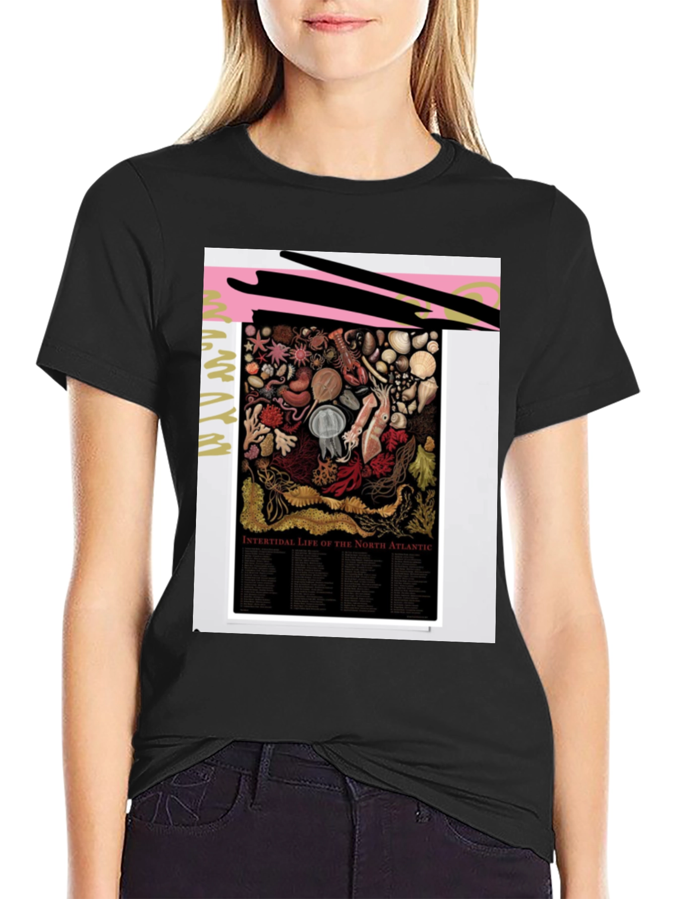 Intertidal Life of North Atlantic Graphic Tee