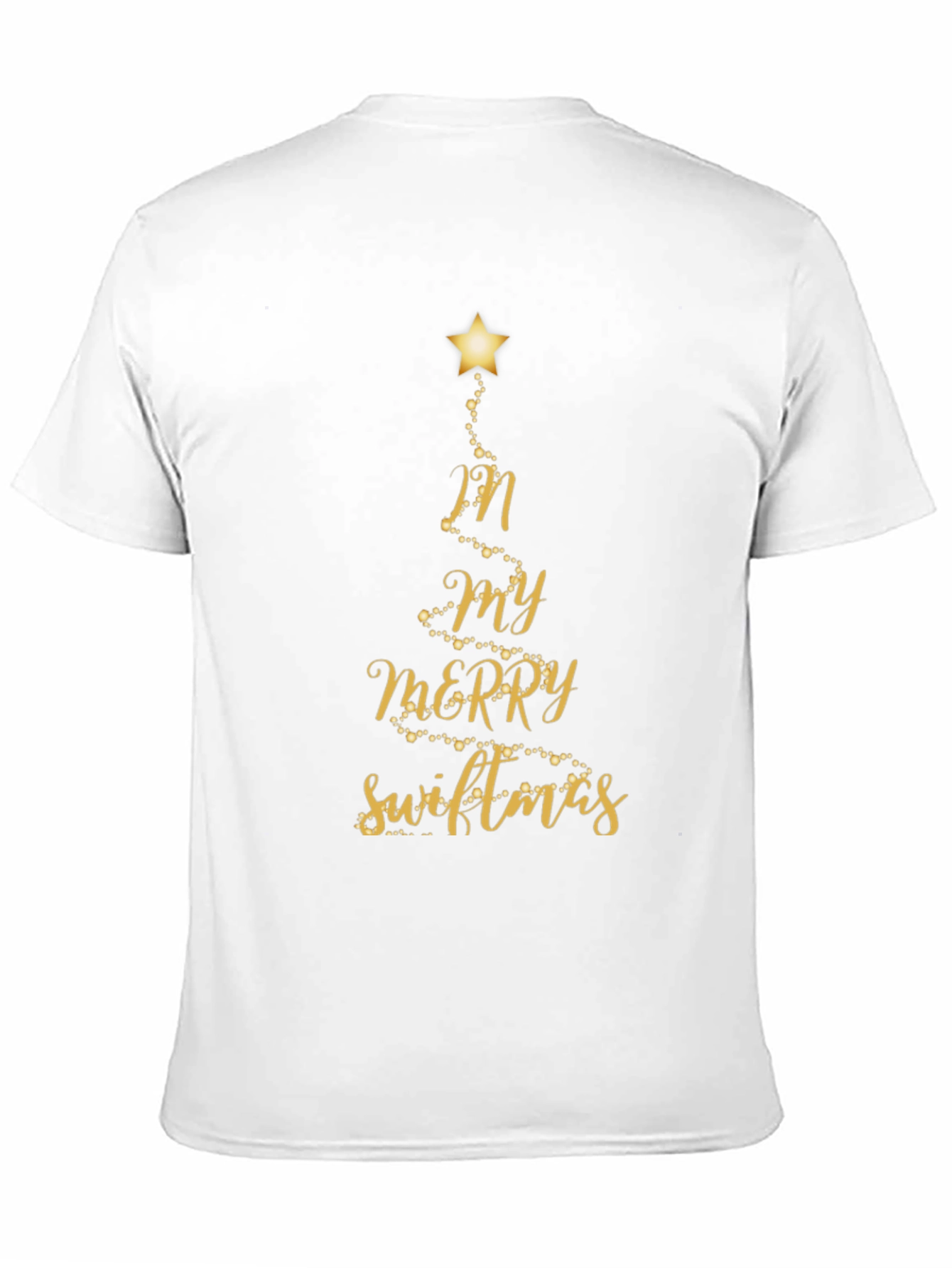Merry Swiftmas Black T-Shirt