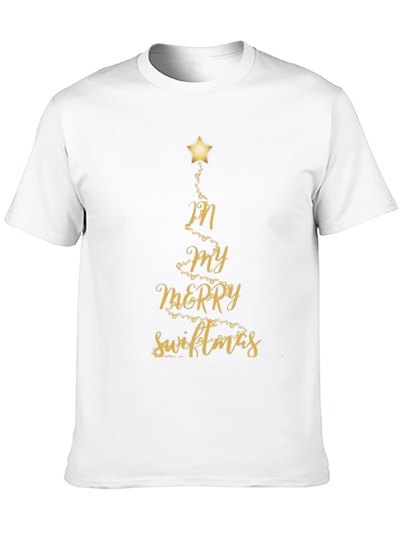 Merry Swiftmas Black T-Shirt
