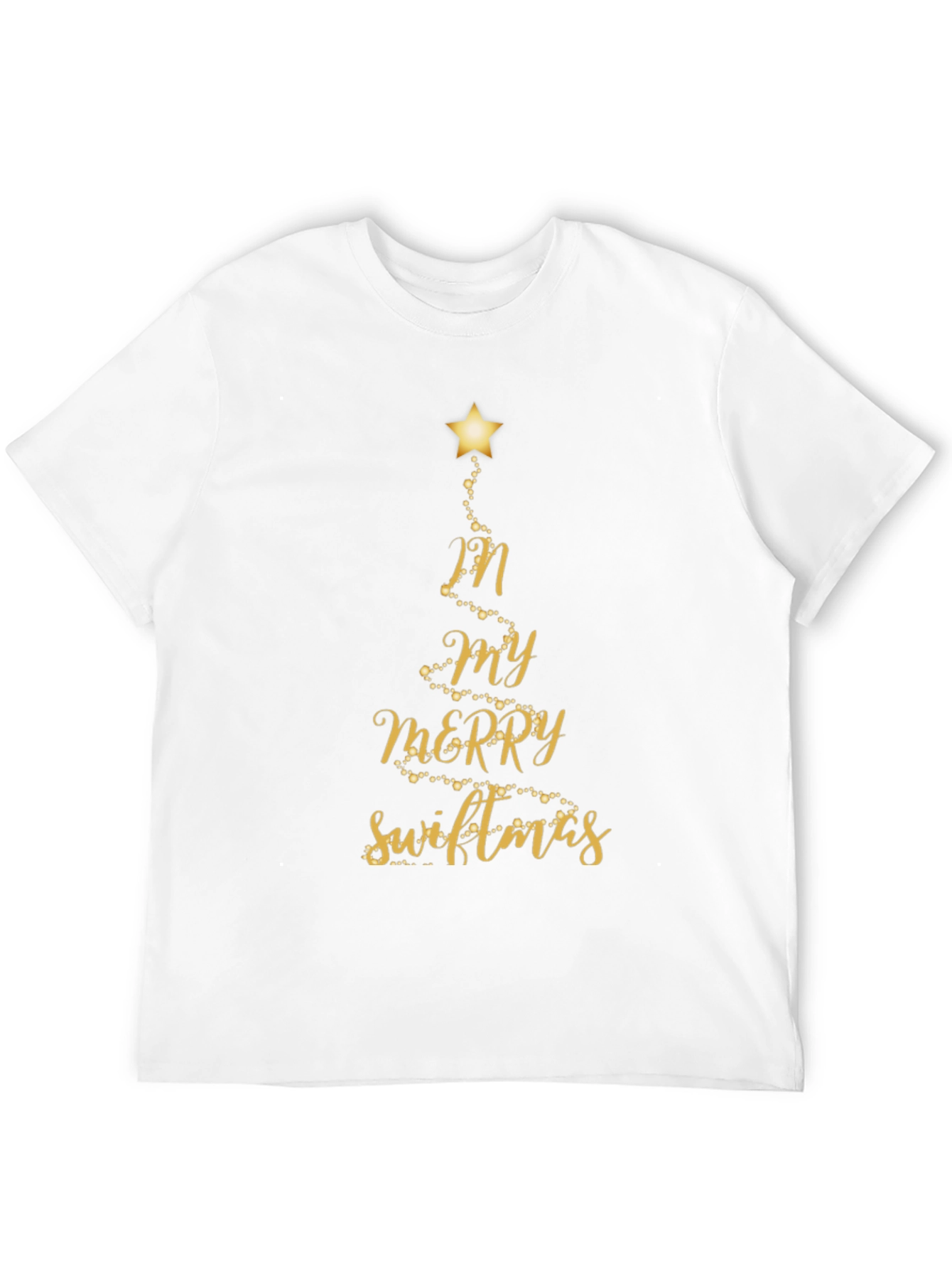 Merry Swiftmas Black T-Shirt