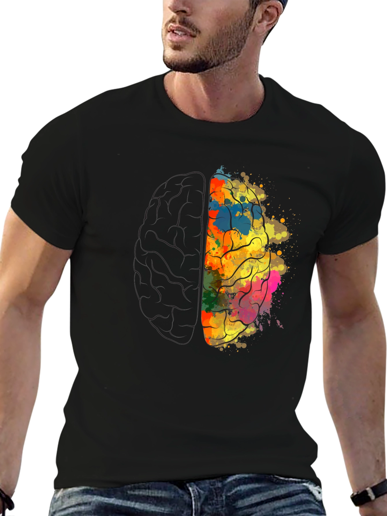 Brain Power Tee - Creative Mind T-Shirt