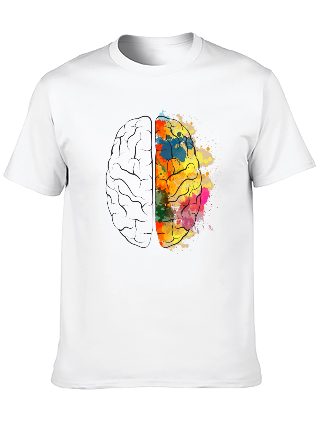 Brain Power Tee - Creative Mind T-Shirt