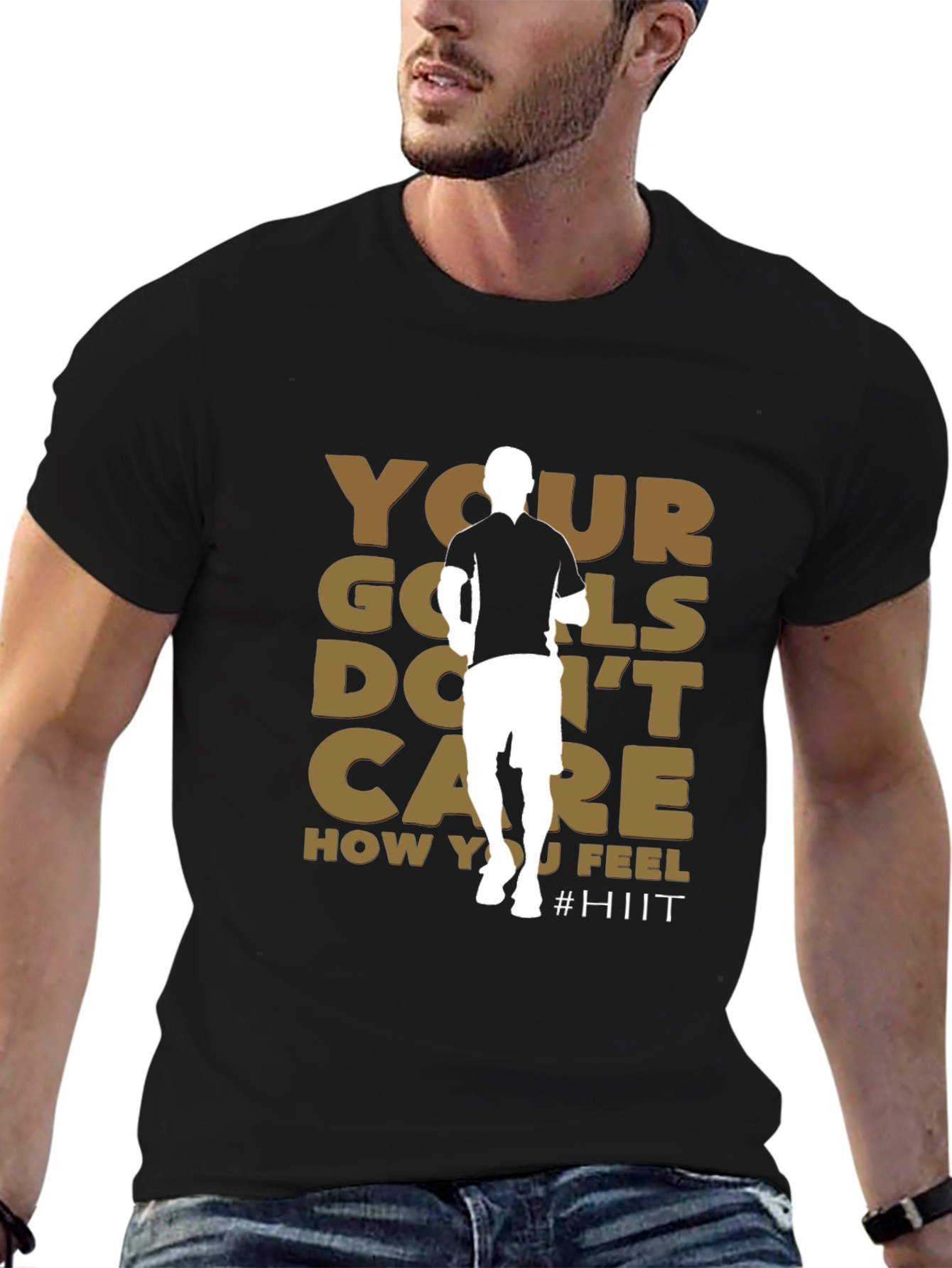 Motivational Workout T-Shirt - HIIT Training Apparel