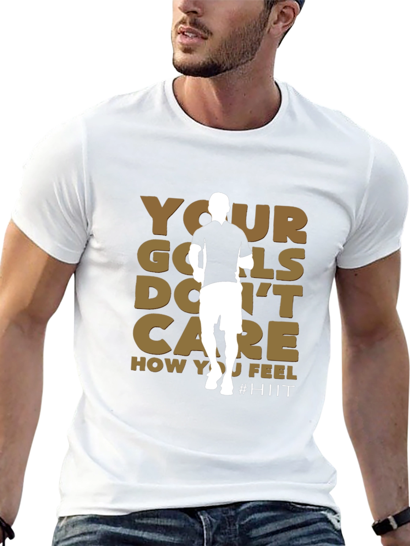 Motivational Workout T-Shirt - HIIT Training Apparel