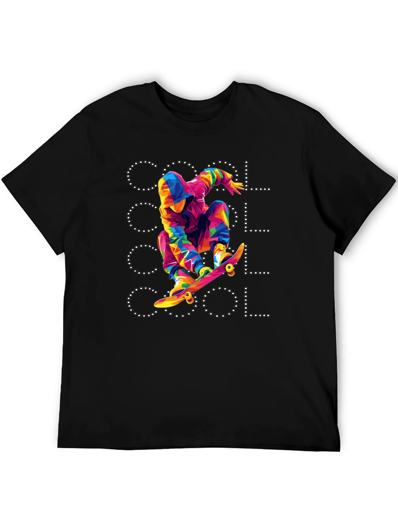 Cool Skateboarder Graphic T-Shirt